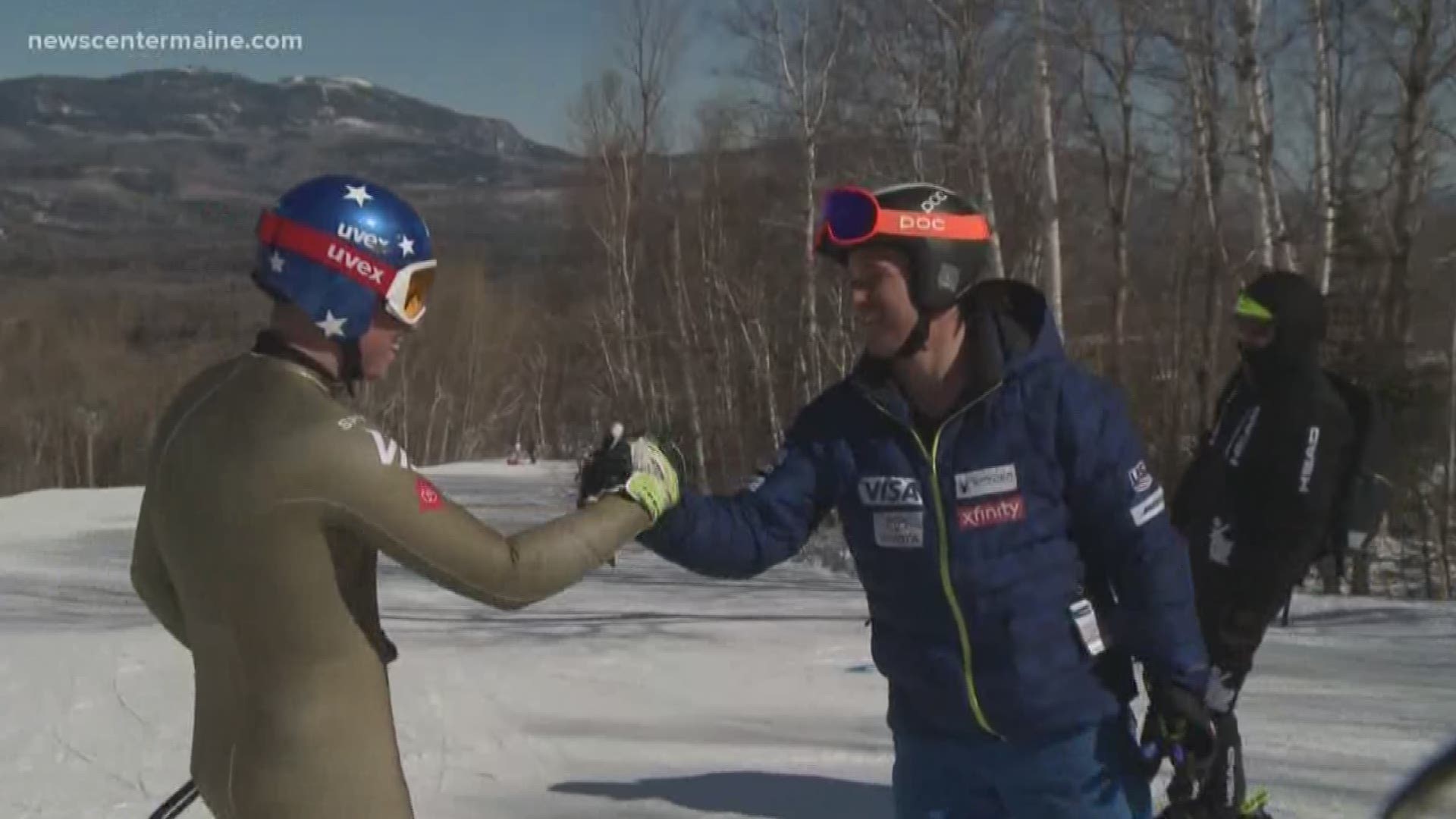 The U.S. National Ski Championships are underway at Sugarloaf Mountain.