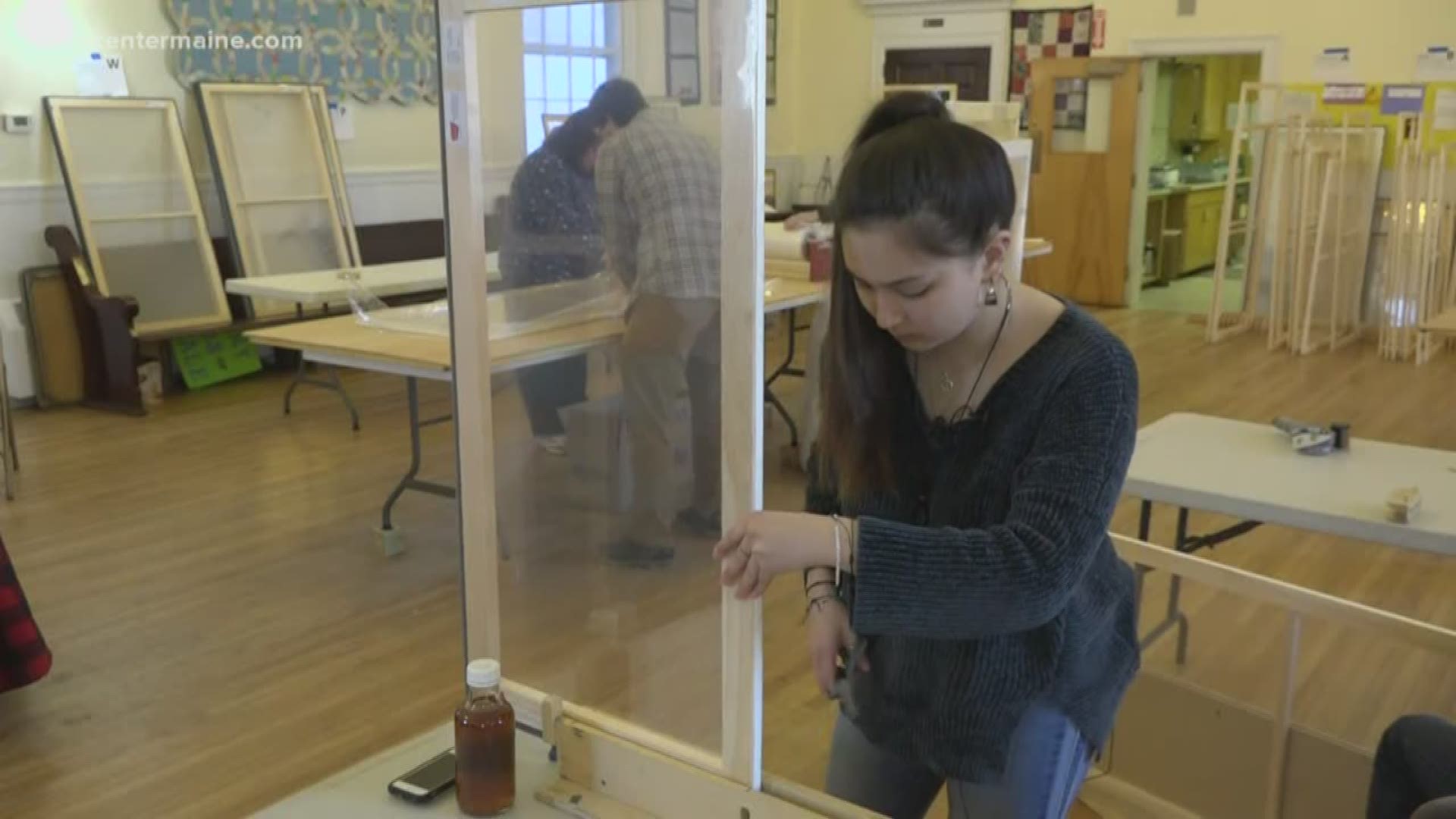 Free and low-cost window inserts keep Mainers warm during the winter season