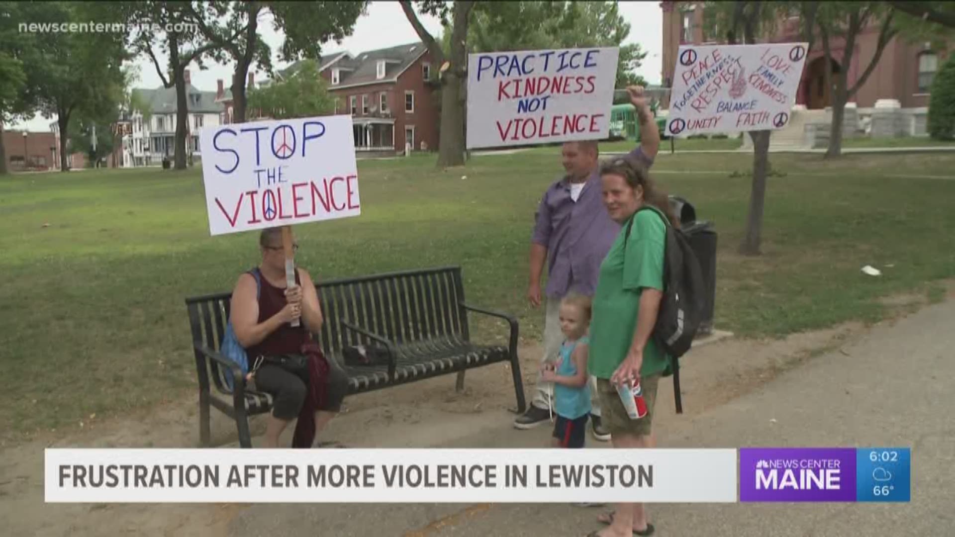 Frustration after more violence in Lewiston