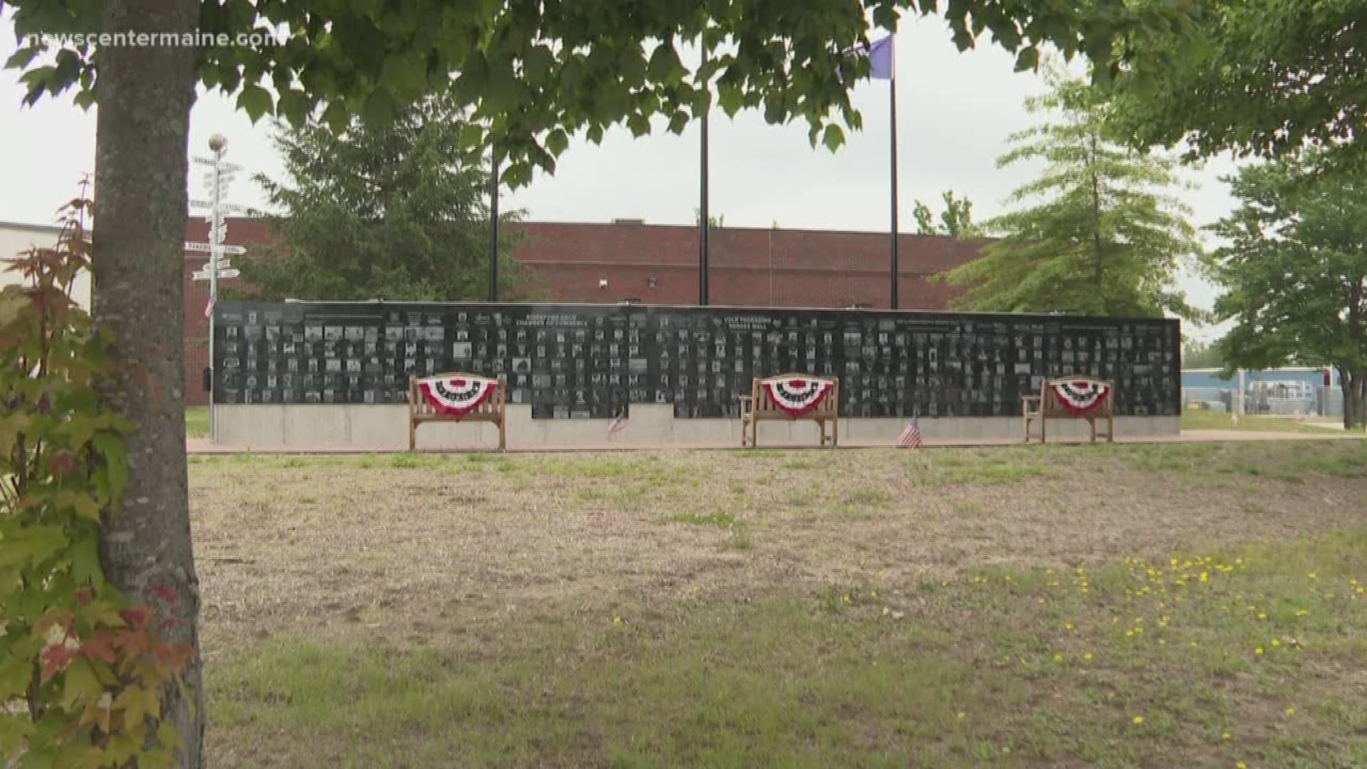 Hero wall expands in Maine.