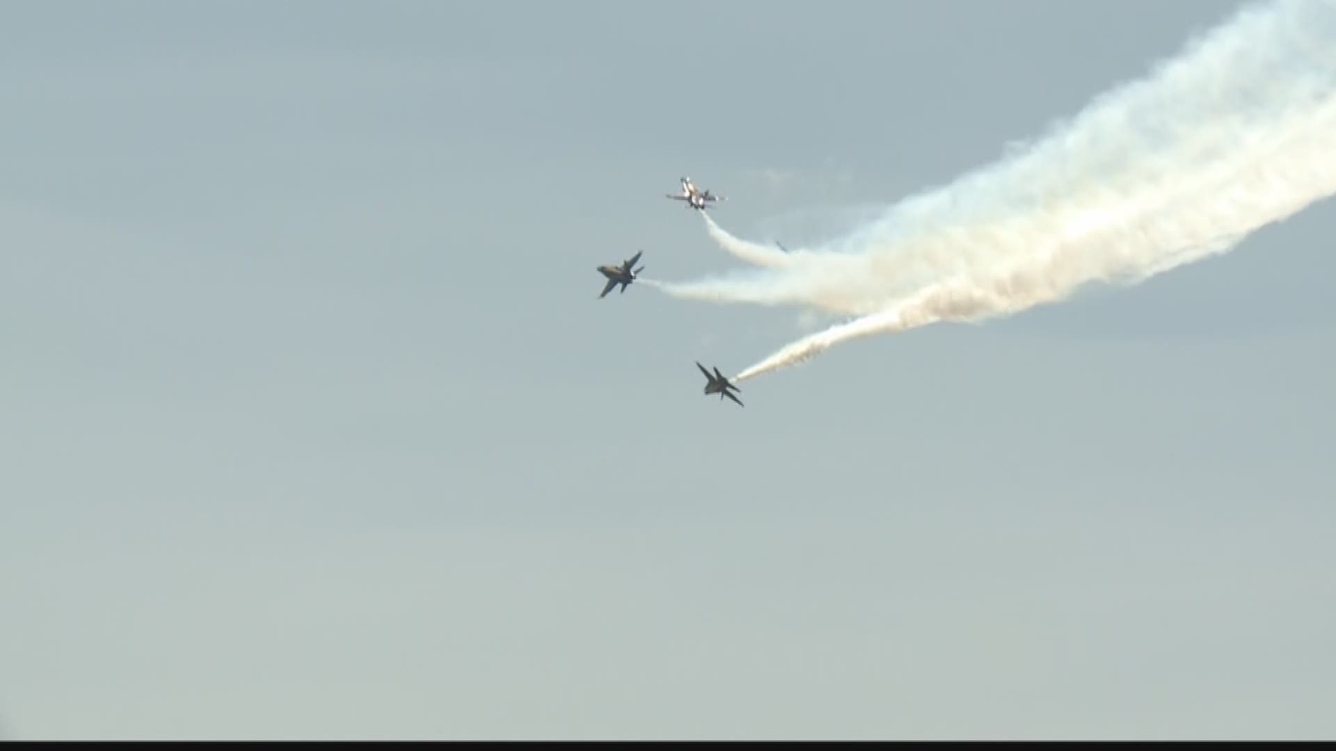 The Blue Angels visit Maine