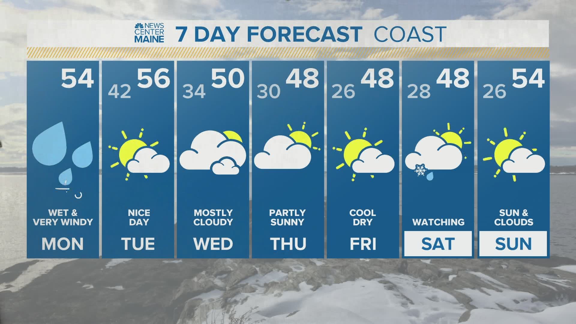 NEWS CENTER Maine Weather Video Forecast updated on Monday April 13 at 7am
