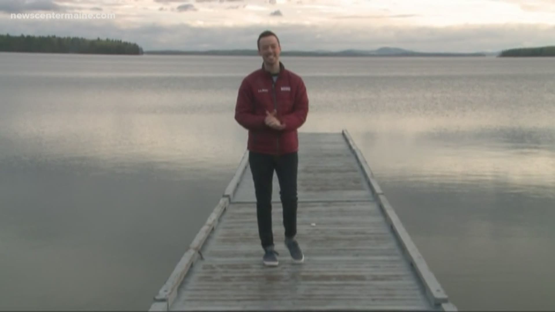 It's a beautiful morning on Sebago Lake and Cory Froomkin gives us the holiday weekend forecast for the lakes and the mountains.