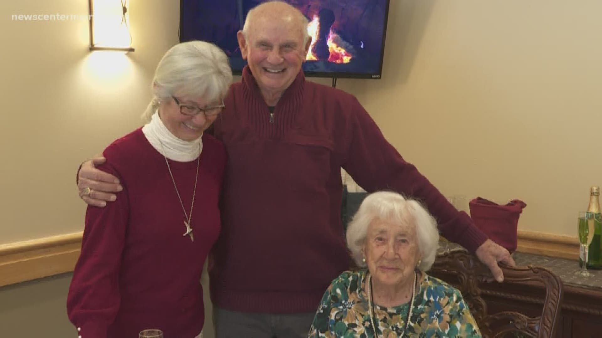 Twin 80-year-olds celebrate birthdays with mom, 103