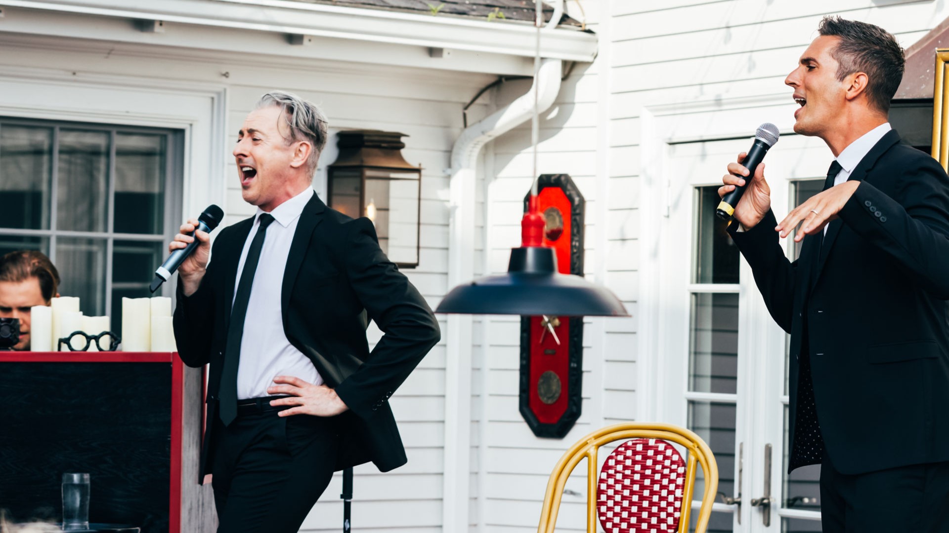 Alan Cumming and Ari Shapiro bring Och and Oy: A Considered Cabaret to Maine.