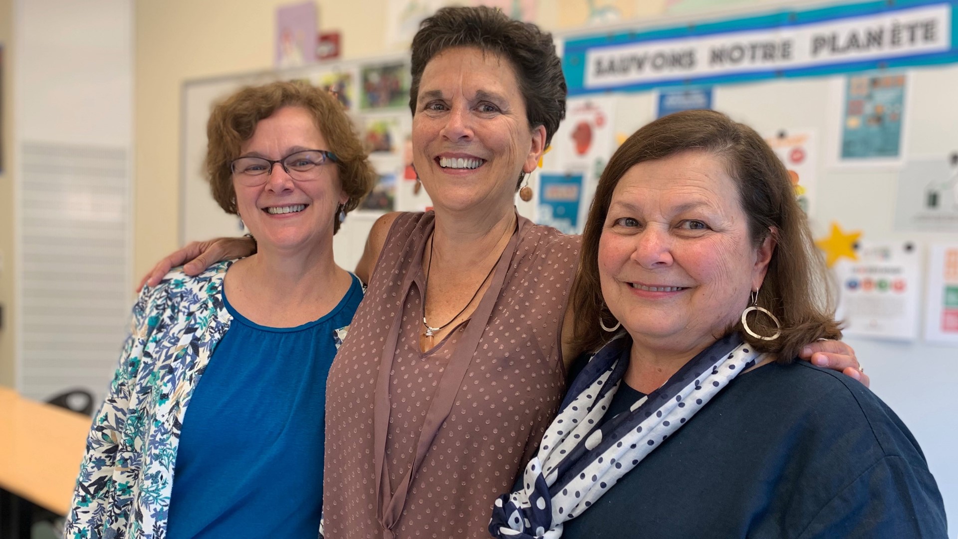 Sisters Cecile LaPlante, Theresa LaPlante, and Sue Donovan are retiring at the end of the 2019 school year with a combined 117 years in education.