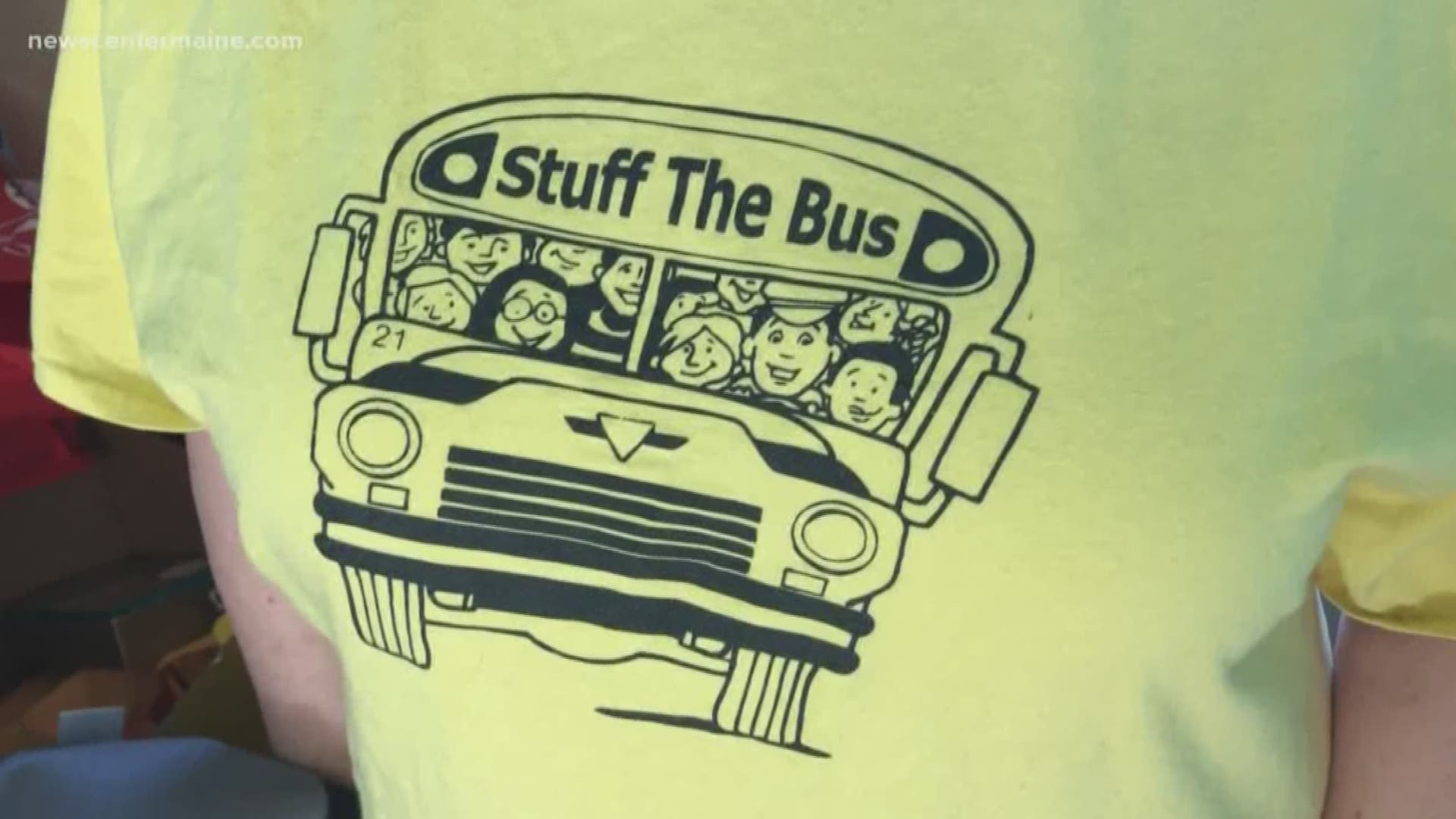 A woman from Sanford is asking for donations to help fund a new Stuff the Bus storage space.