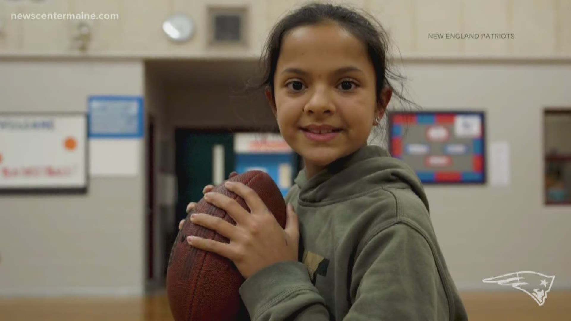 Twelve-year-old Stella Hang from Portland will head to the Super Bowl to represent New England in a NFL ad.
