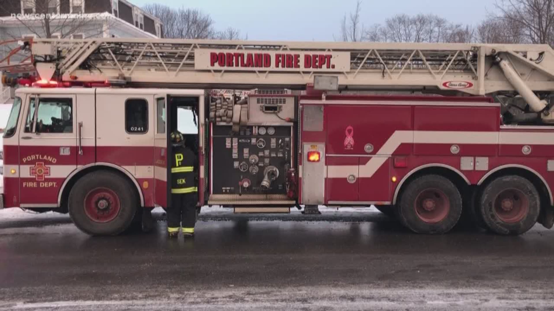 One person was found dead Monday at the scene of a fire on Ocean Avenue in Portland.