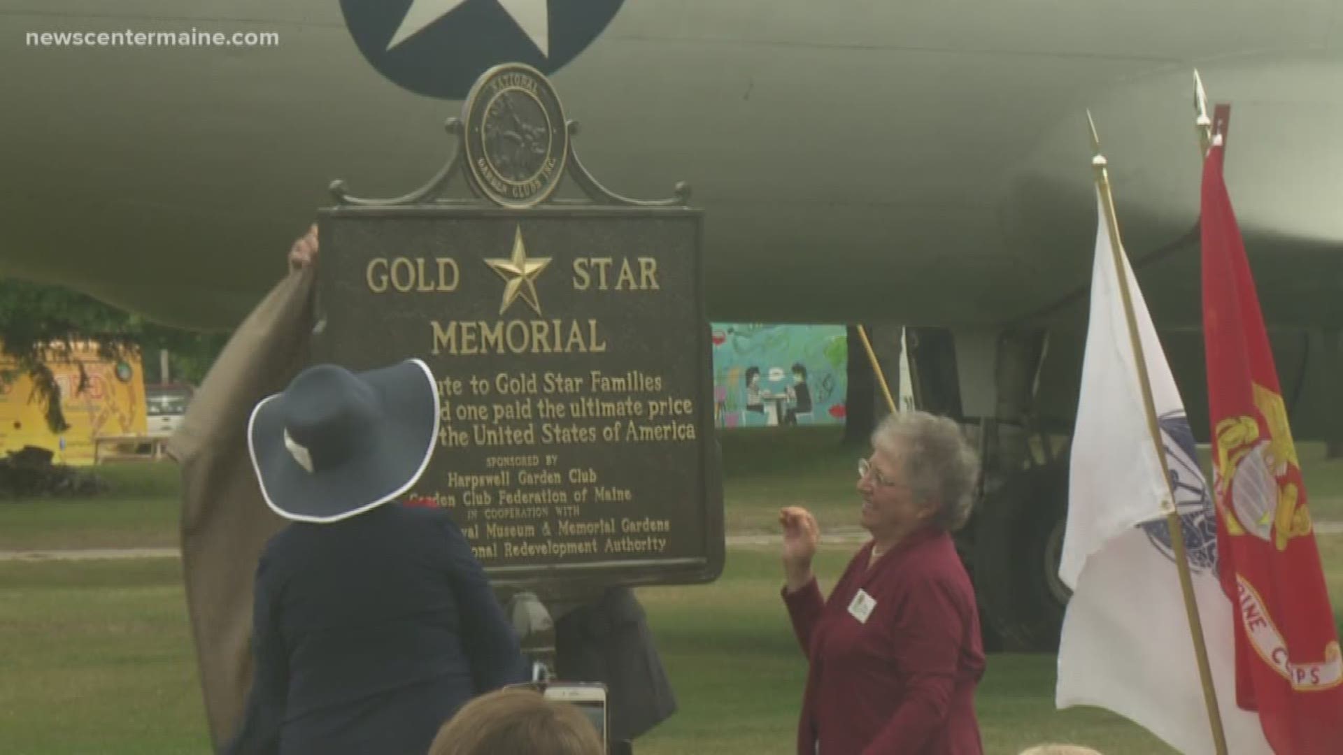 Families of fallen heroes honored at memorial marker