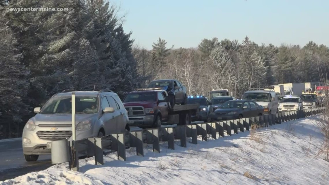 30car crash pileup in Carmel on I95 north causes several injuries
