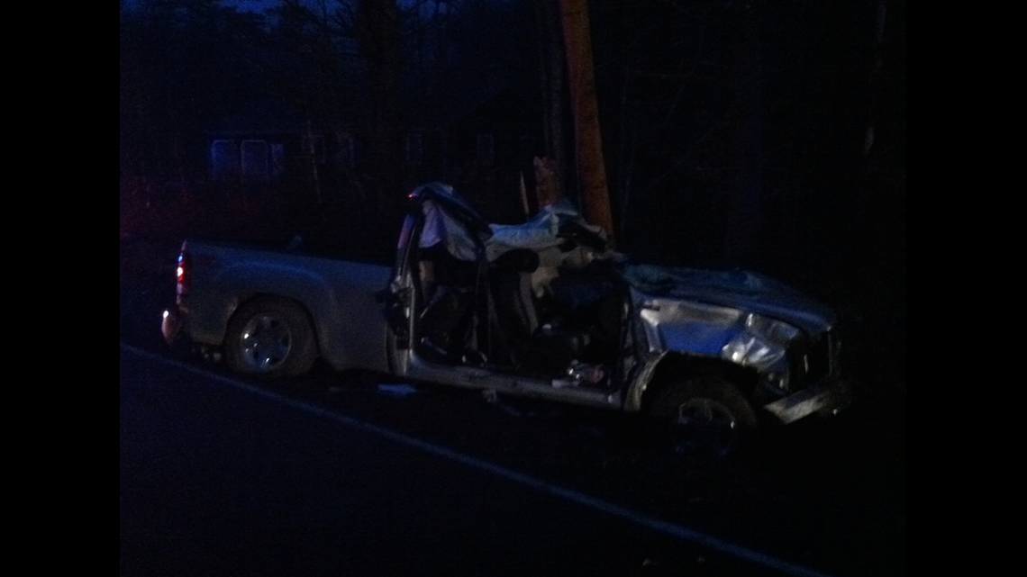 Accident near Hollis town line