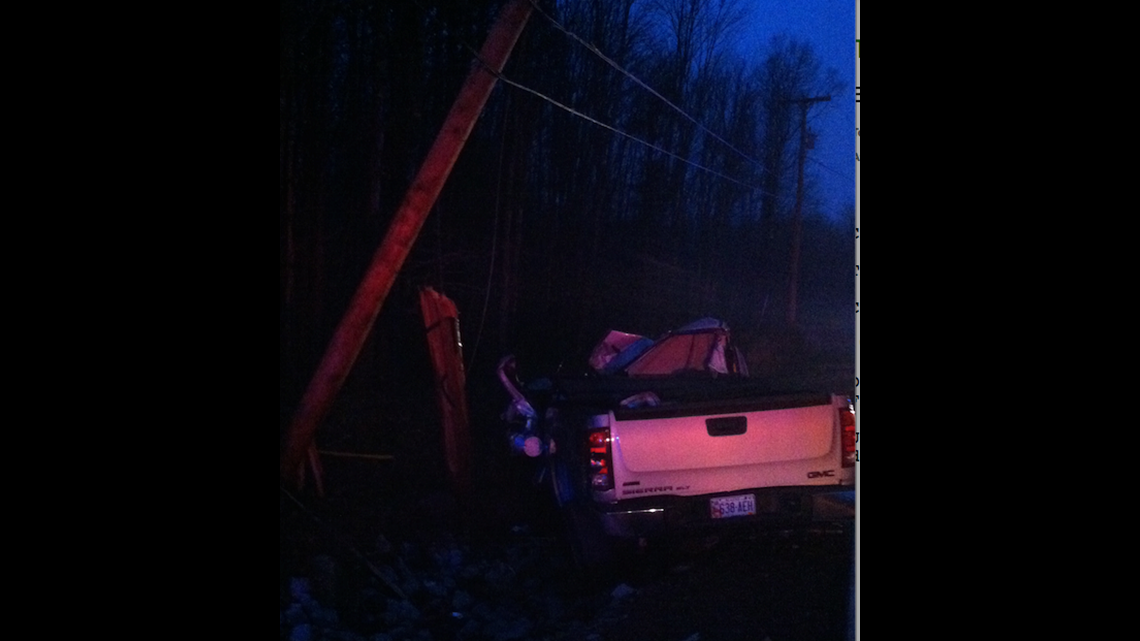 Accident near Hollis town line