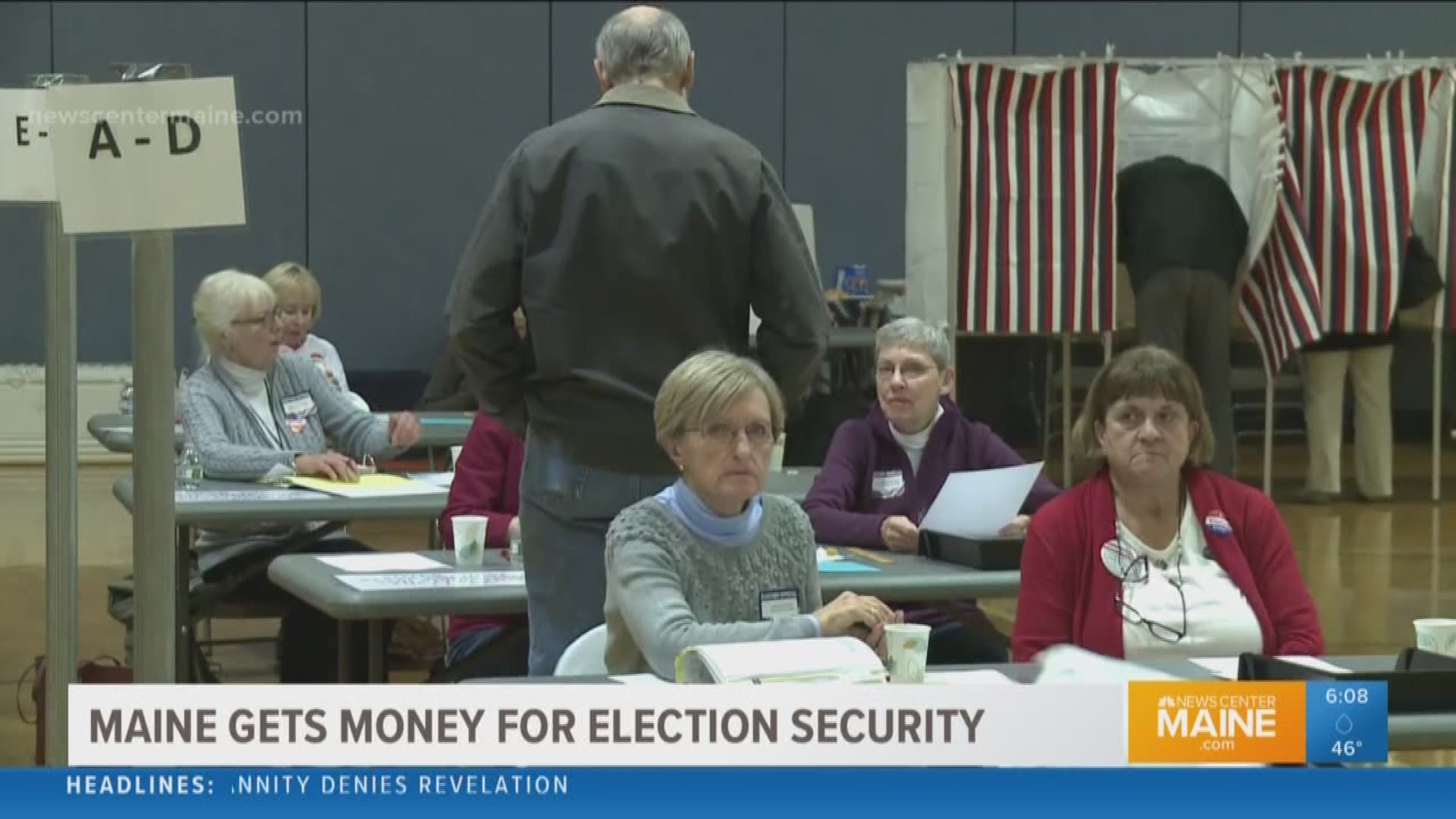 Maine will get $3M for election security