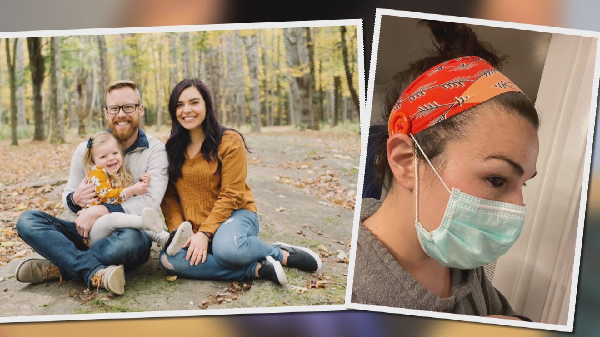 One Maine woman's mission to make headbands for the health care workers on the front lines.