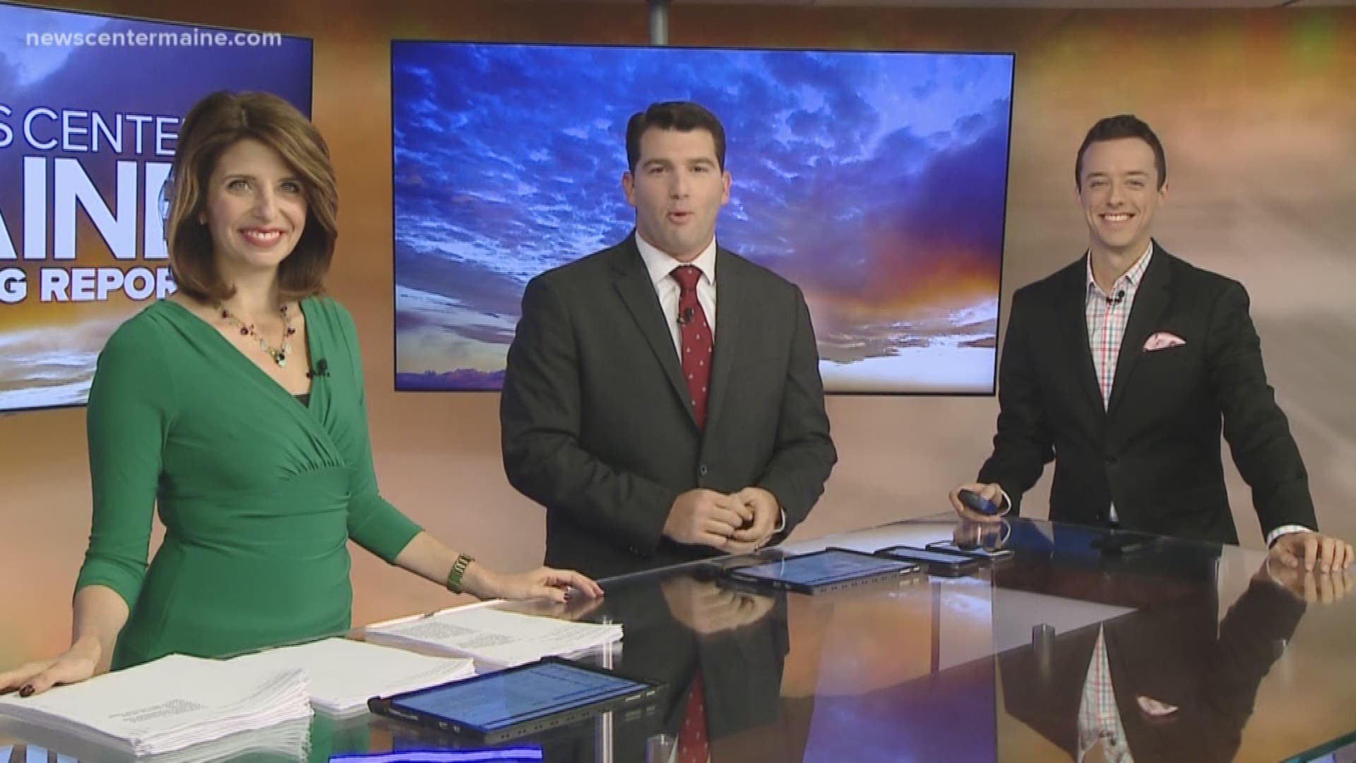 Veteran anchor Adrienne Stein's debut on the weekend Morning Report.