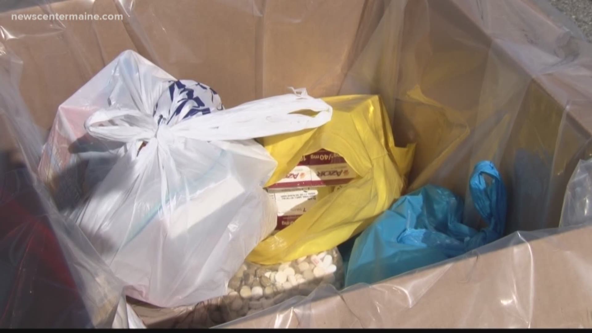 Maine turned in New England's highest amount for Drug Take Back Day