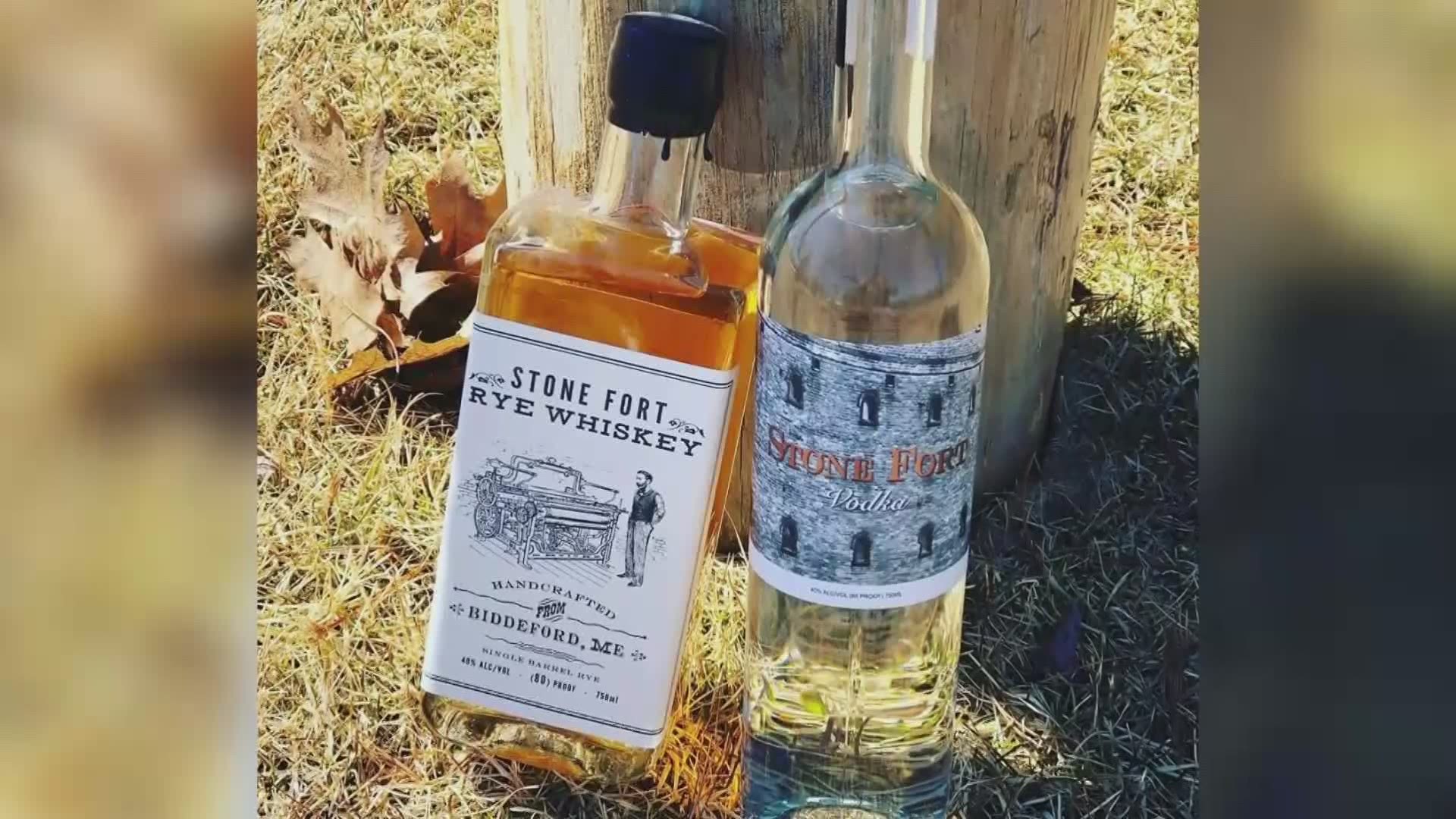 Stone Fort Distillery in Biddeford, Maine knew the right thing to do was to switch from whisky to hand sanitizer through the coronavirus, COVID-19 crisis.
