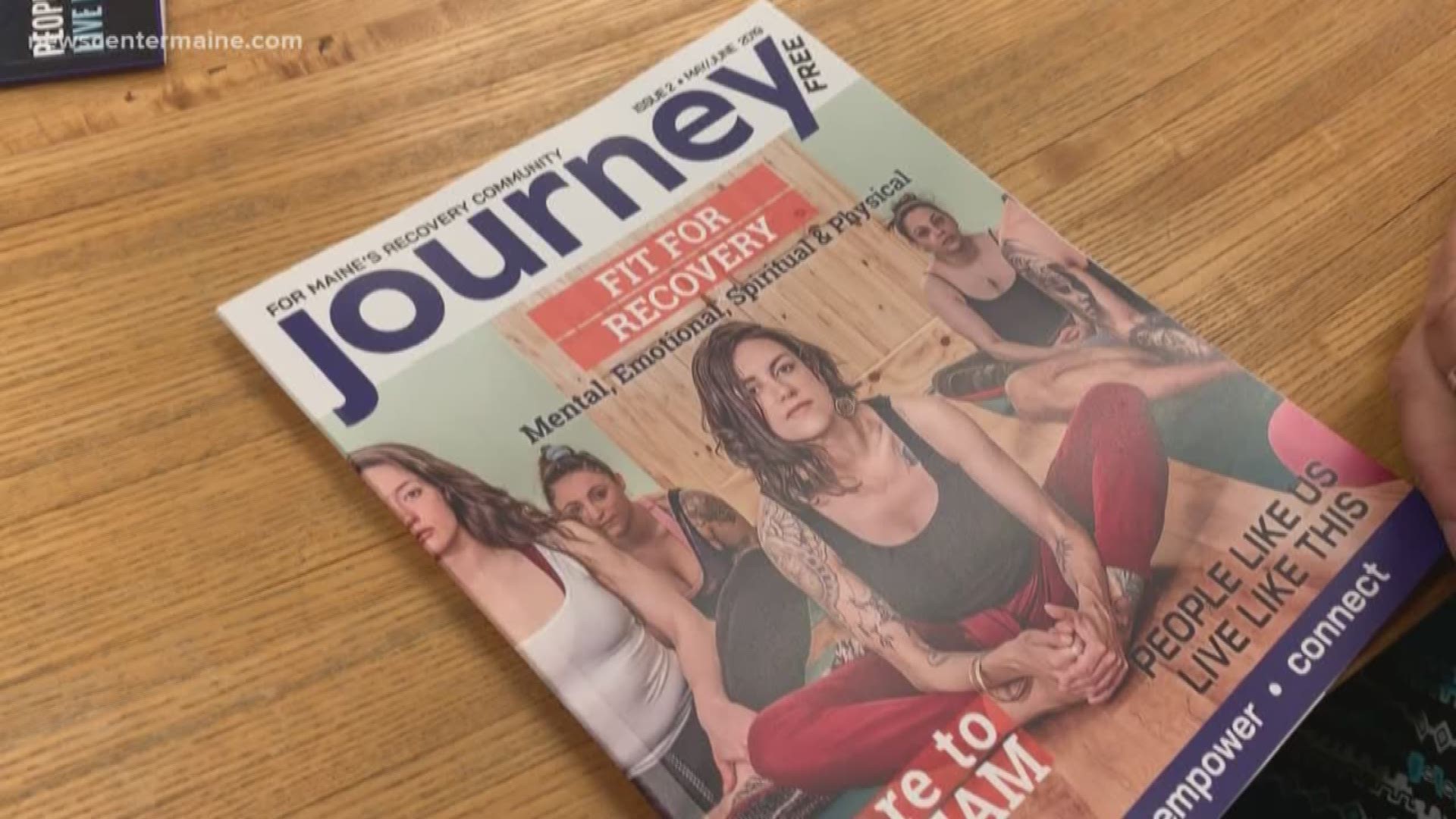 "Journey" is a free magazine in Maine about recovery -- written by people who are in recovery from addiction.