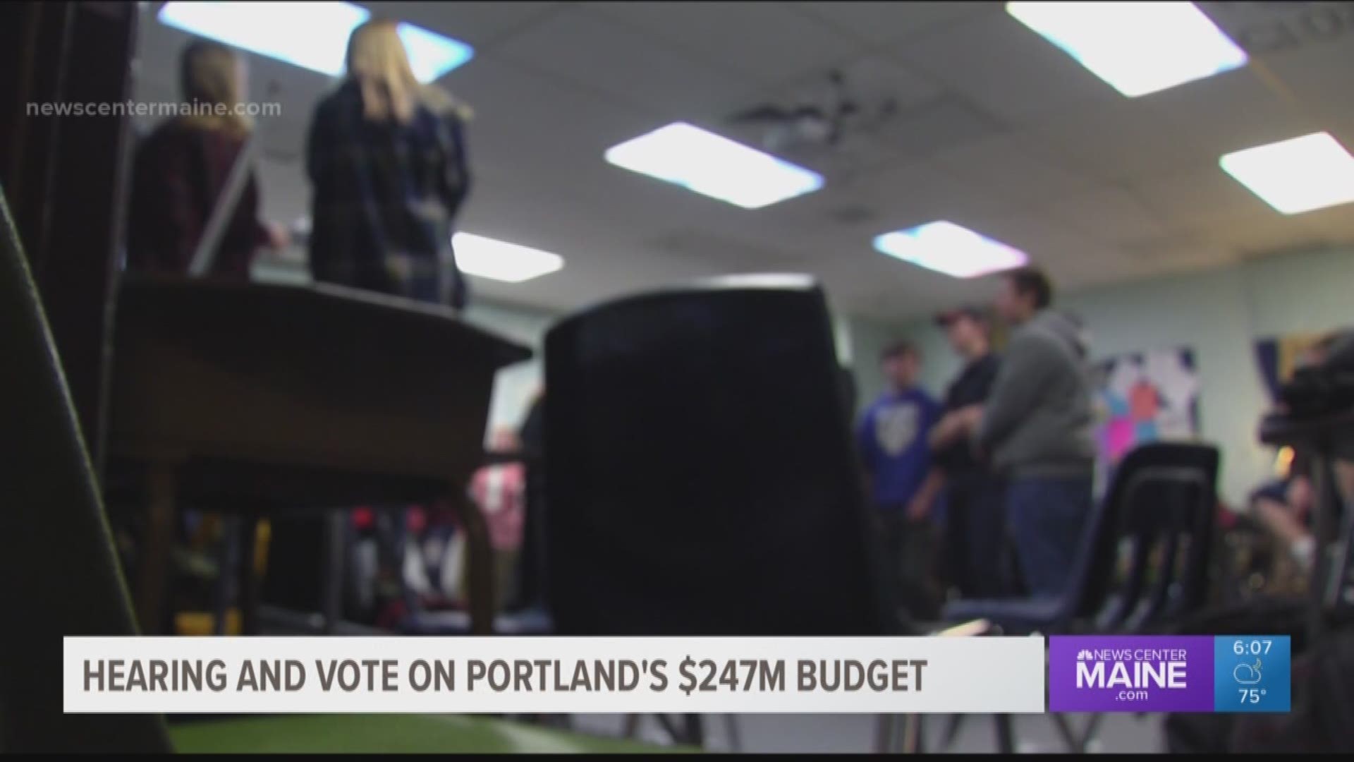 Hearing and vote on Portland's $247M budget