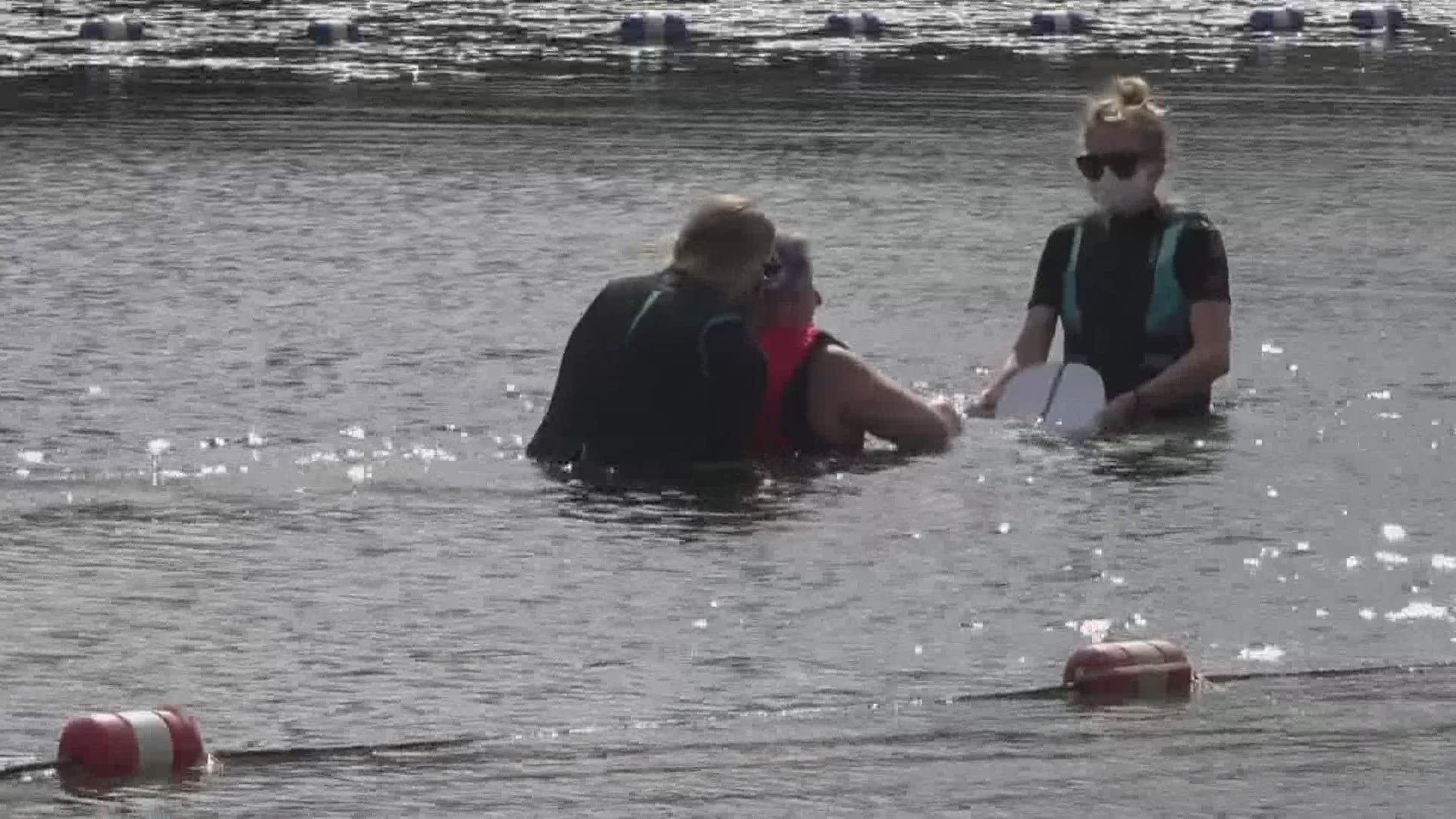 Through the program, kids and adults with disabilities are able to have a single day of fun in the water.