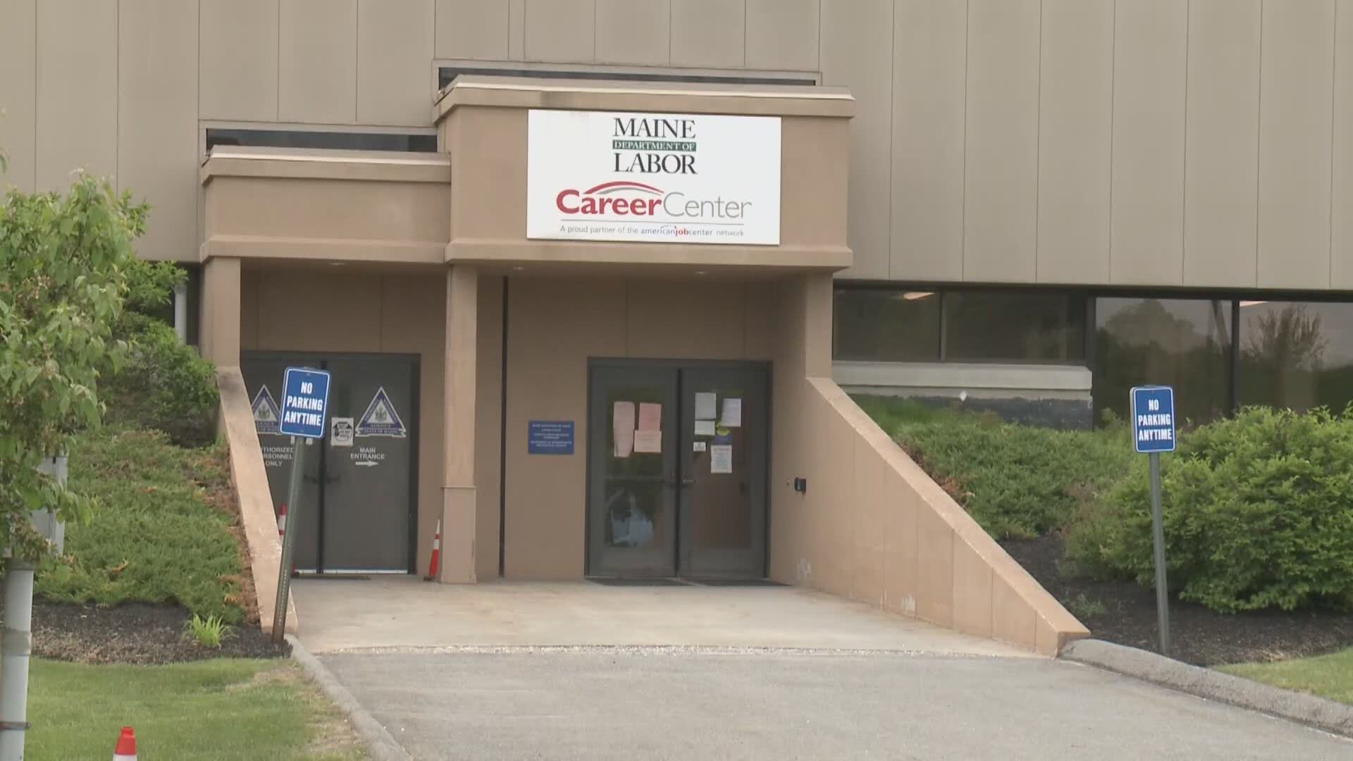 The Maine Department of Labor is blaming the bank for delayed unemployment payments that should have been paid on Tuesday.
