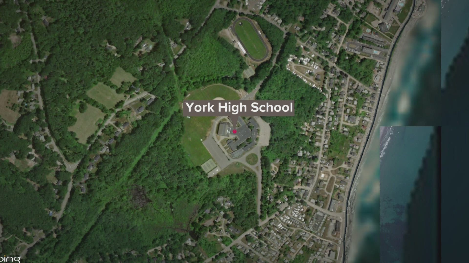 York High School is closed and distance learning after someone tested positive for covid 19