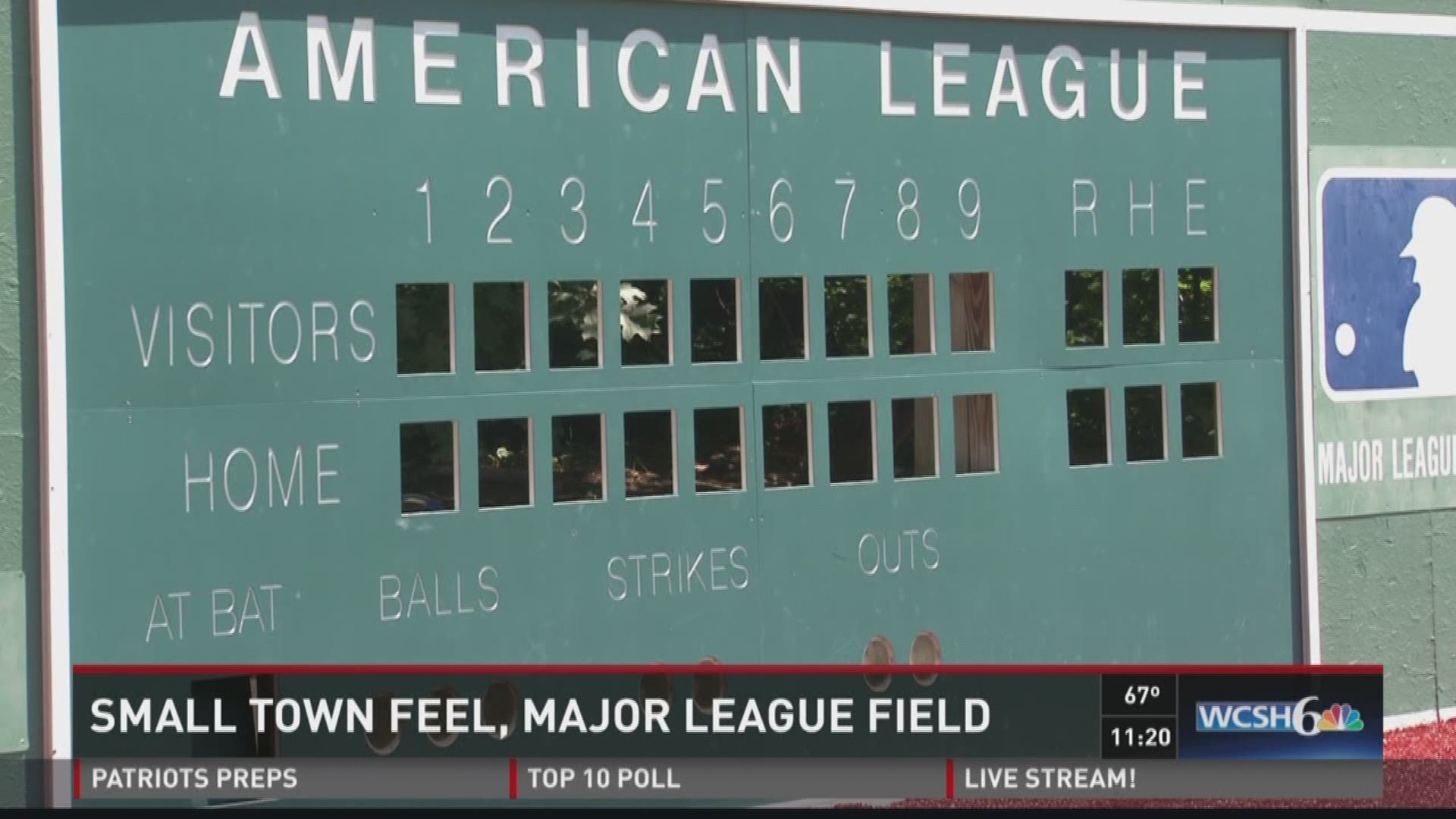 Miniature version of Wrigley Field in the works.