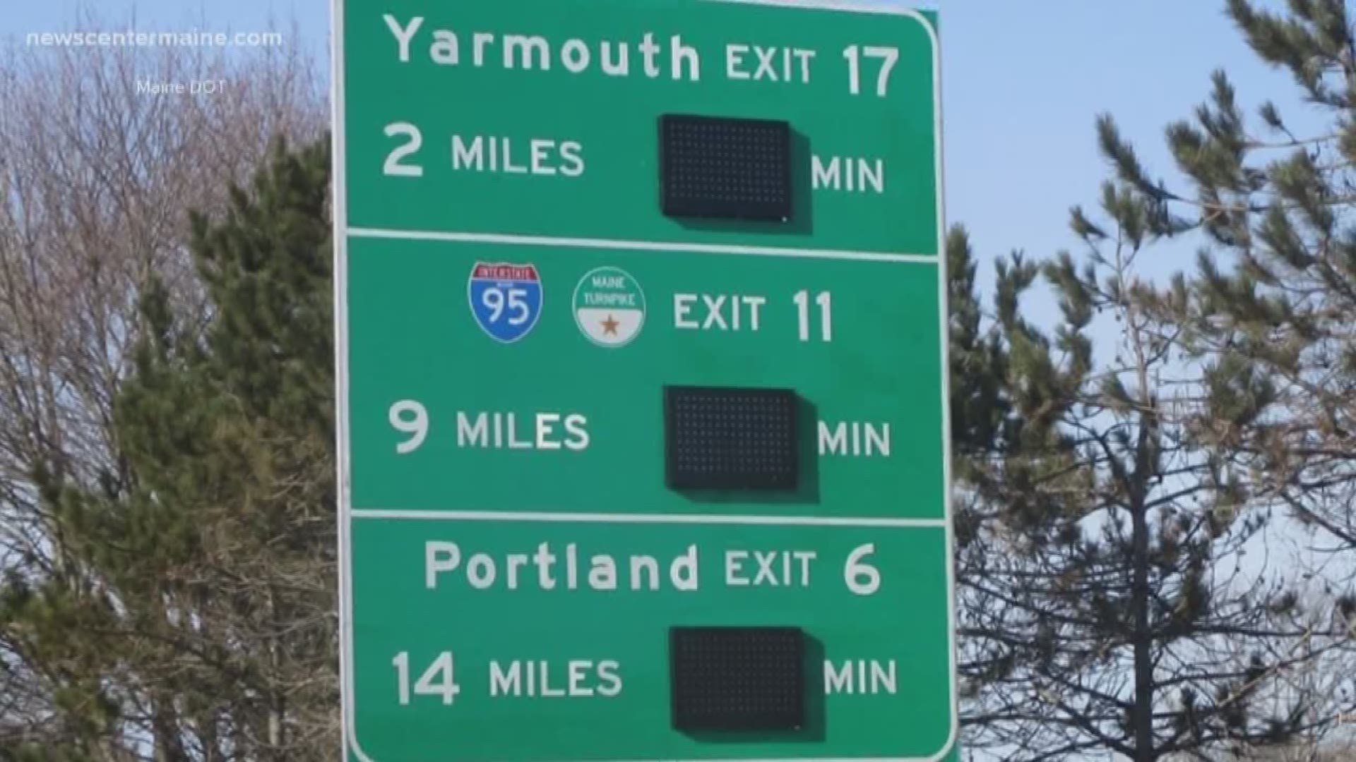 As you head to work this morning, you may notice something new popping up along some Maine highways.