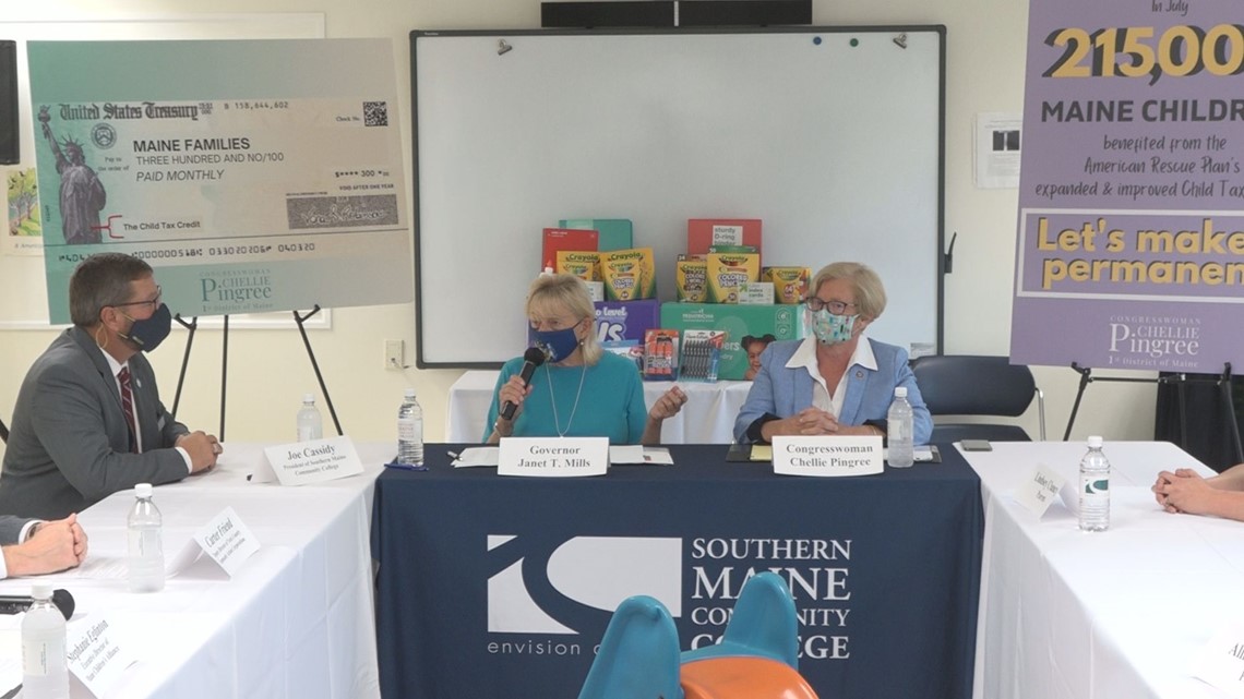 Pingree, Mills talk extended Child Tax Credit | newscentermaine.com - Vimarsana News