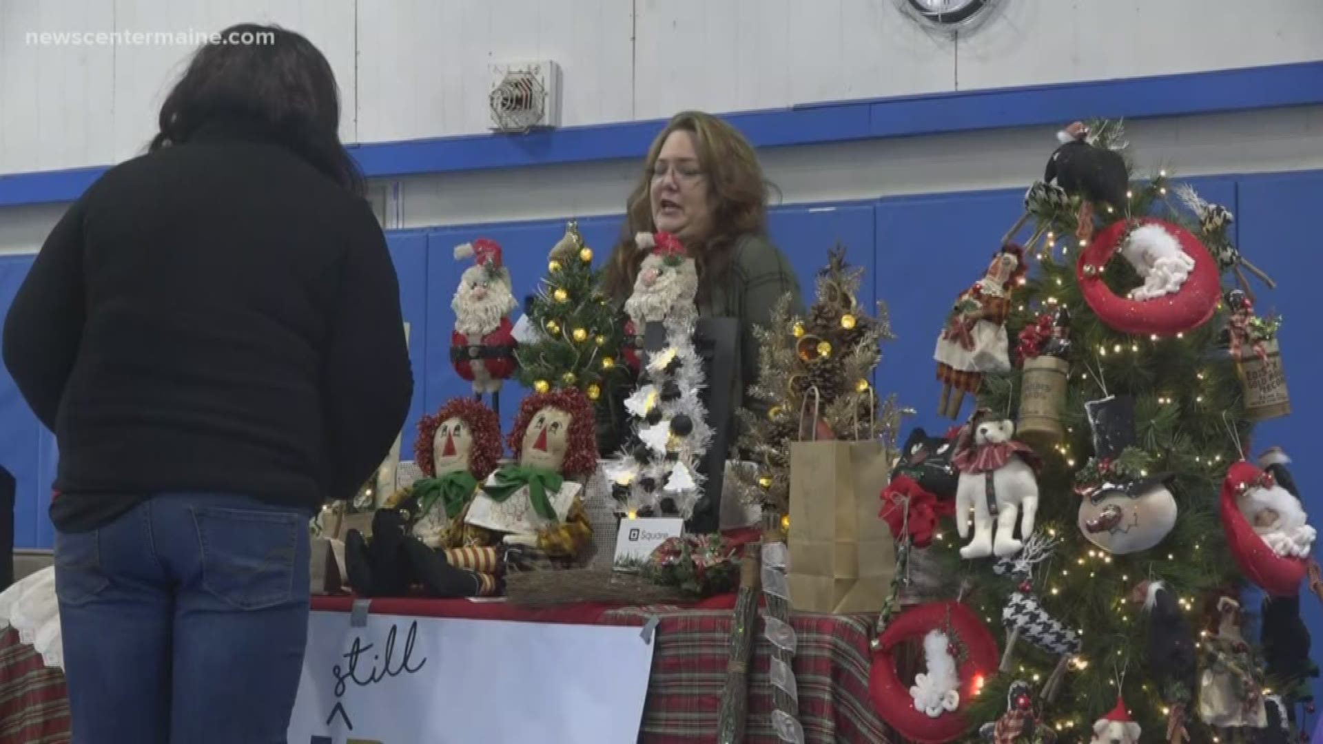 Eastern Maine Community College in Bangor held a first of its kind craft fair.