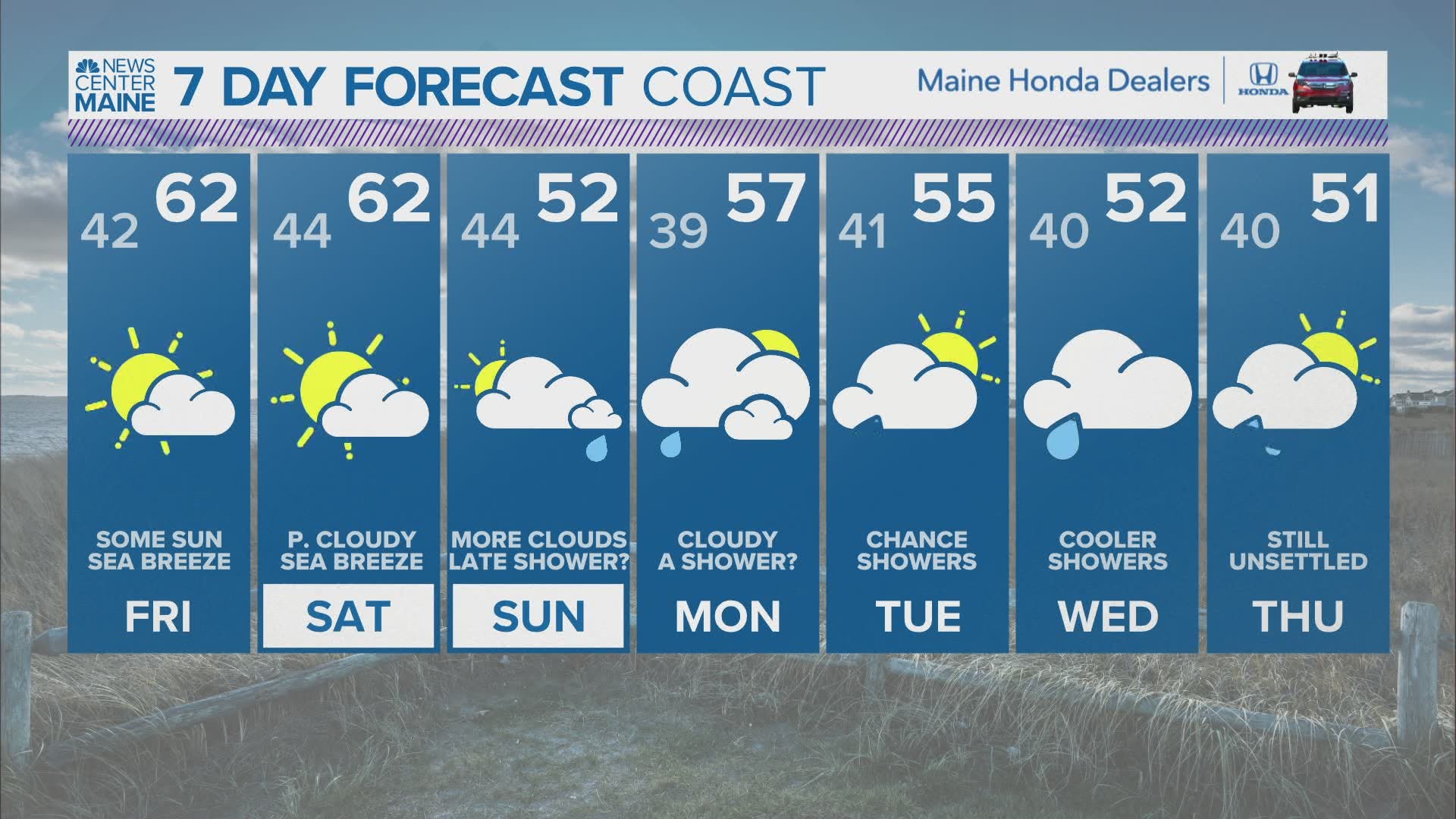 NEWS CENTER Maine Weather Video Forecast updated on Thursday April 8 at 422pm