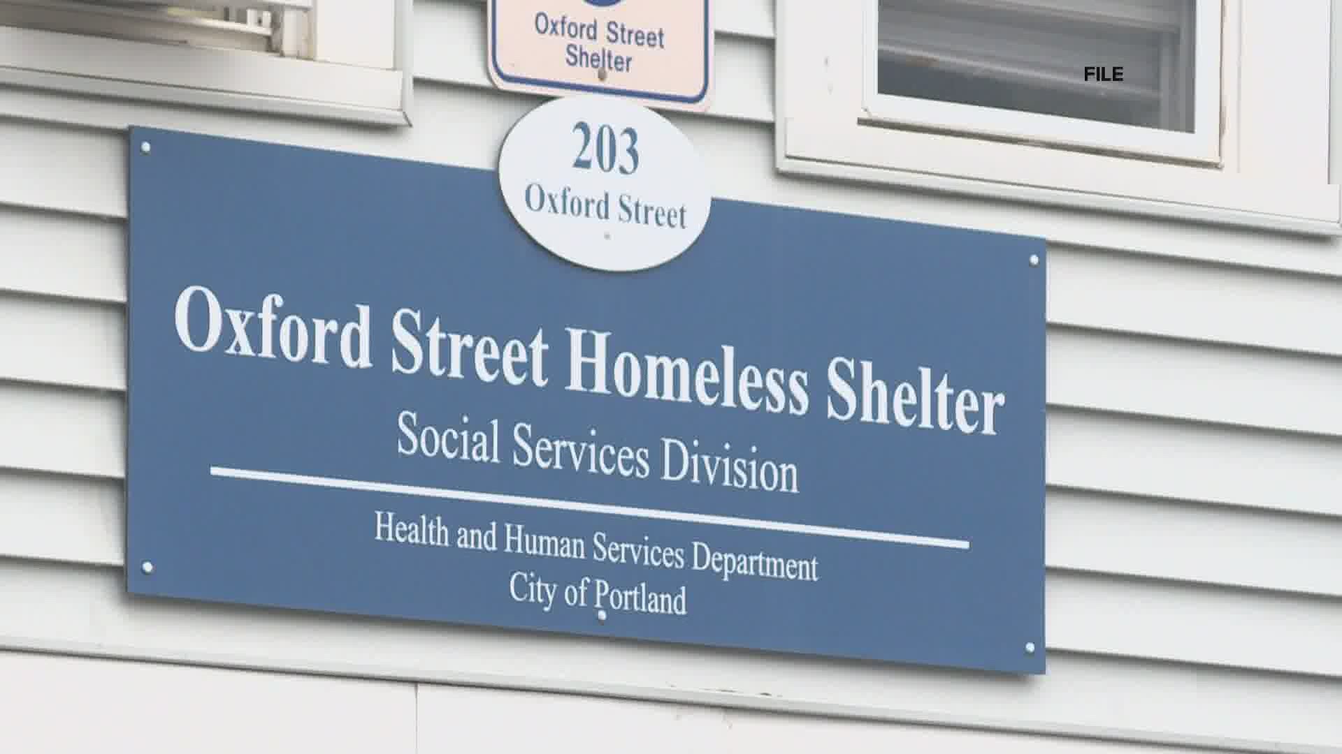 The Oxford Street Homeless Shelter in Portland has temporarily banned any newly arrived homeless people from staying there