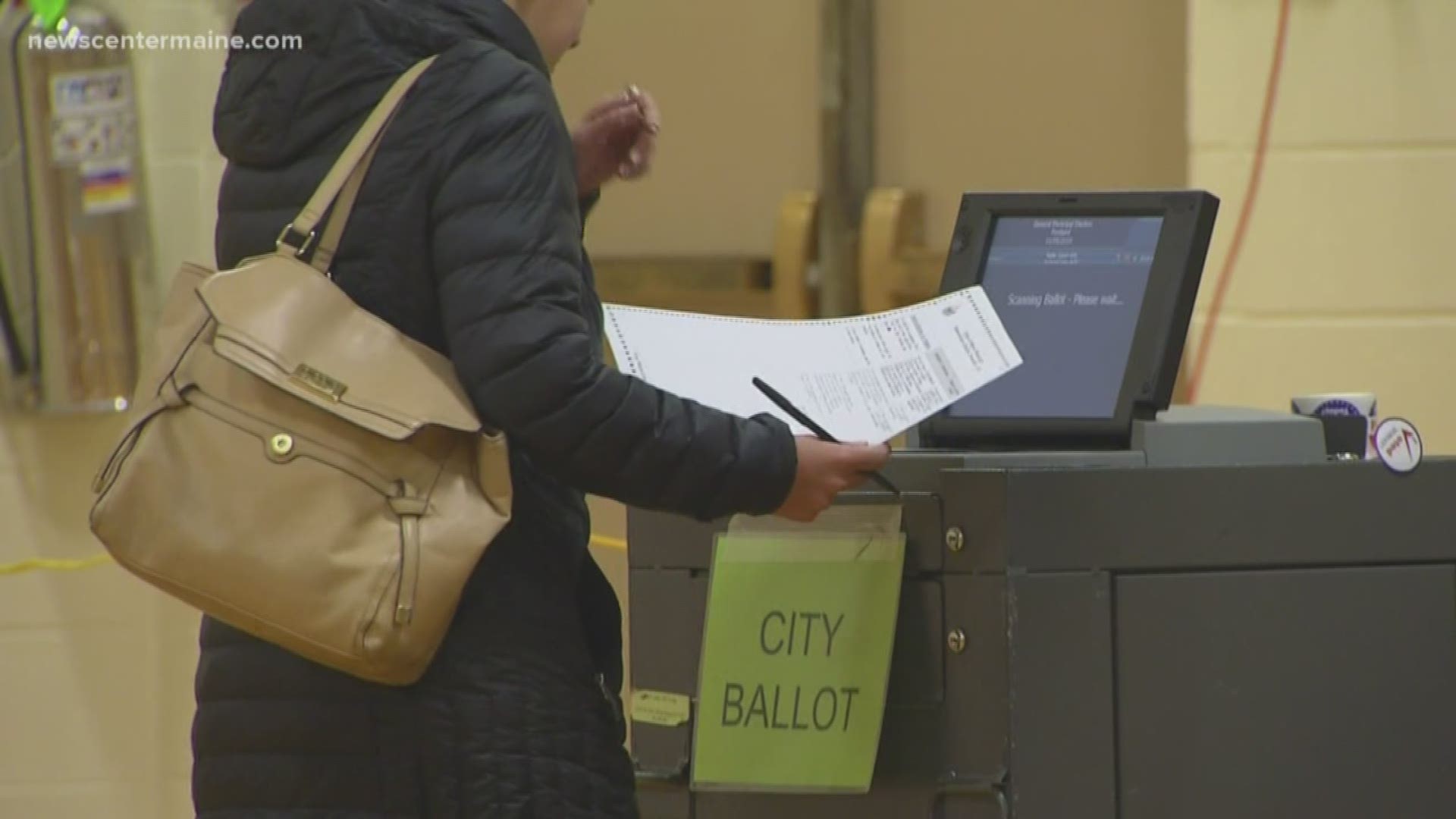 The city of Portland is picking a new mayor today. 
Voters will decide whether they want to re-elect sitting mayor Ethan Strimling... or go in a new direction.