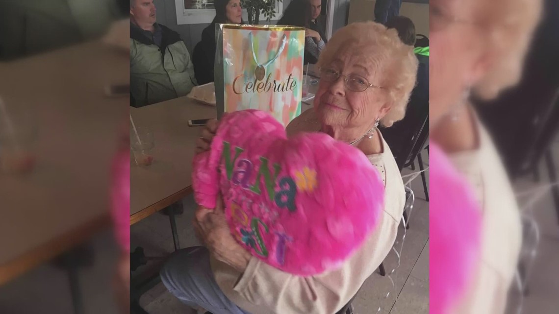 92yearold 'Nana' gets driveby birthday party during coronavirus