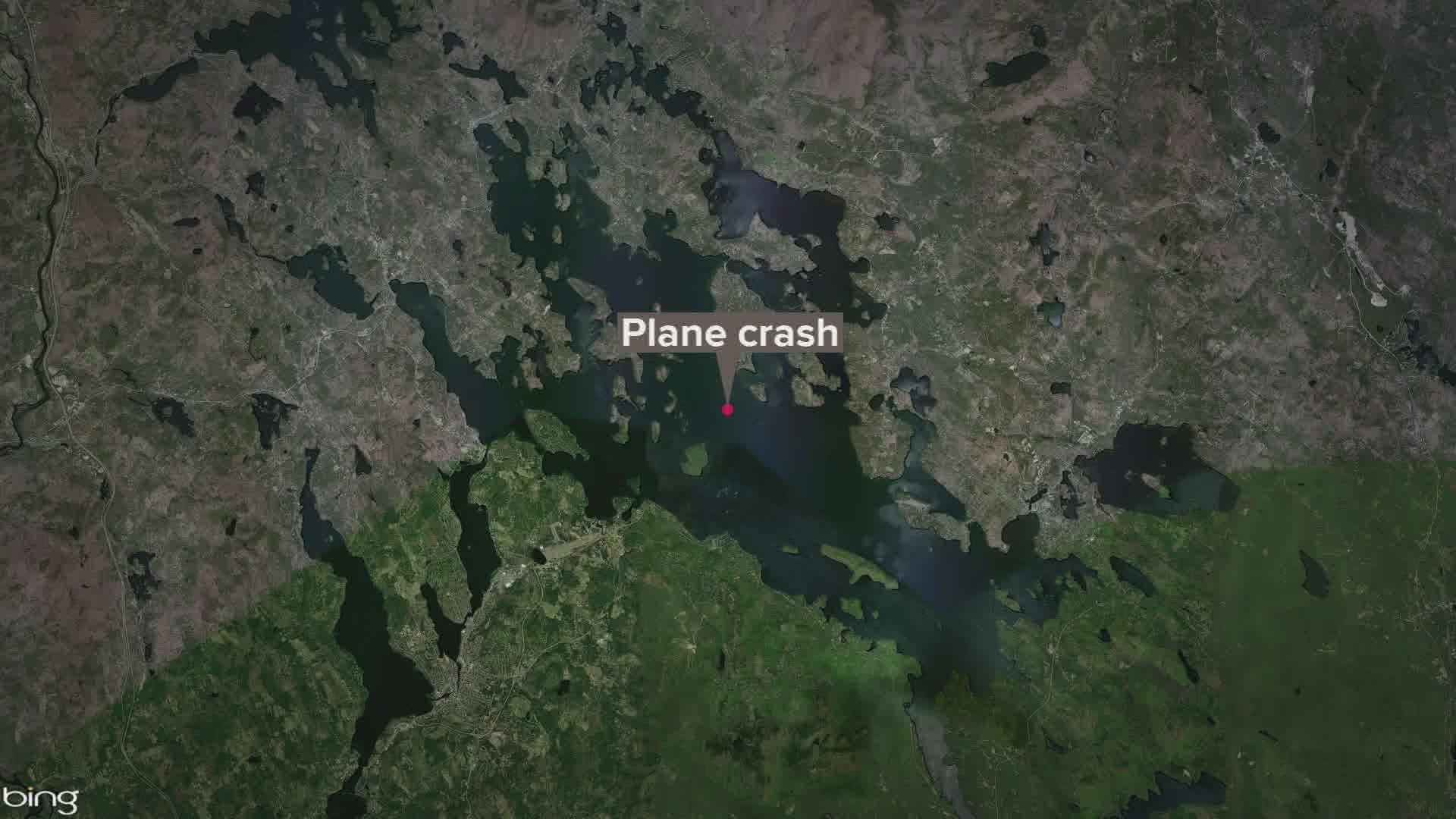 A seaplane flying above Lake Winnipesaukee crashed and sank Sunday.