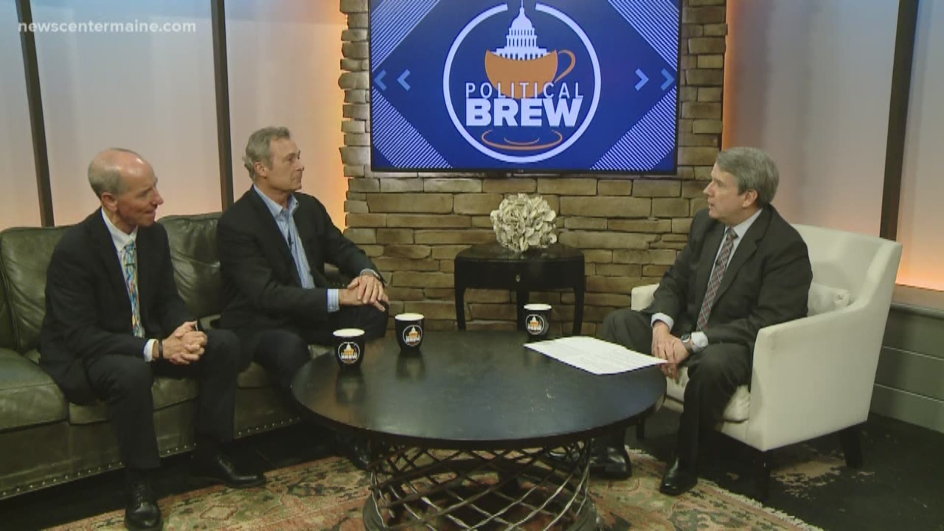 Former Republican Sen. Phil Harriman is joined this week by a one-time State House colleague, former Democratic Sen. Jerry Conley, Jr., who is subbing for John Richardson this week on NEWS CENTER Maine's Political Brew
