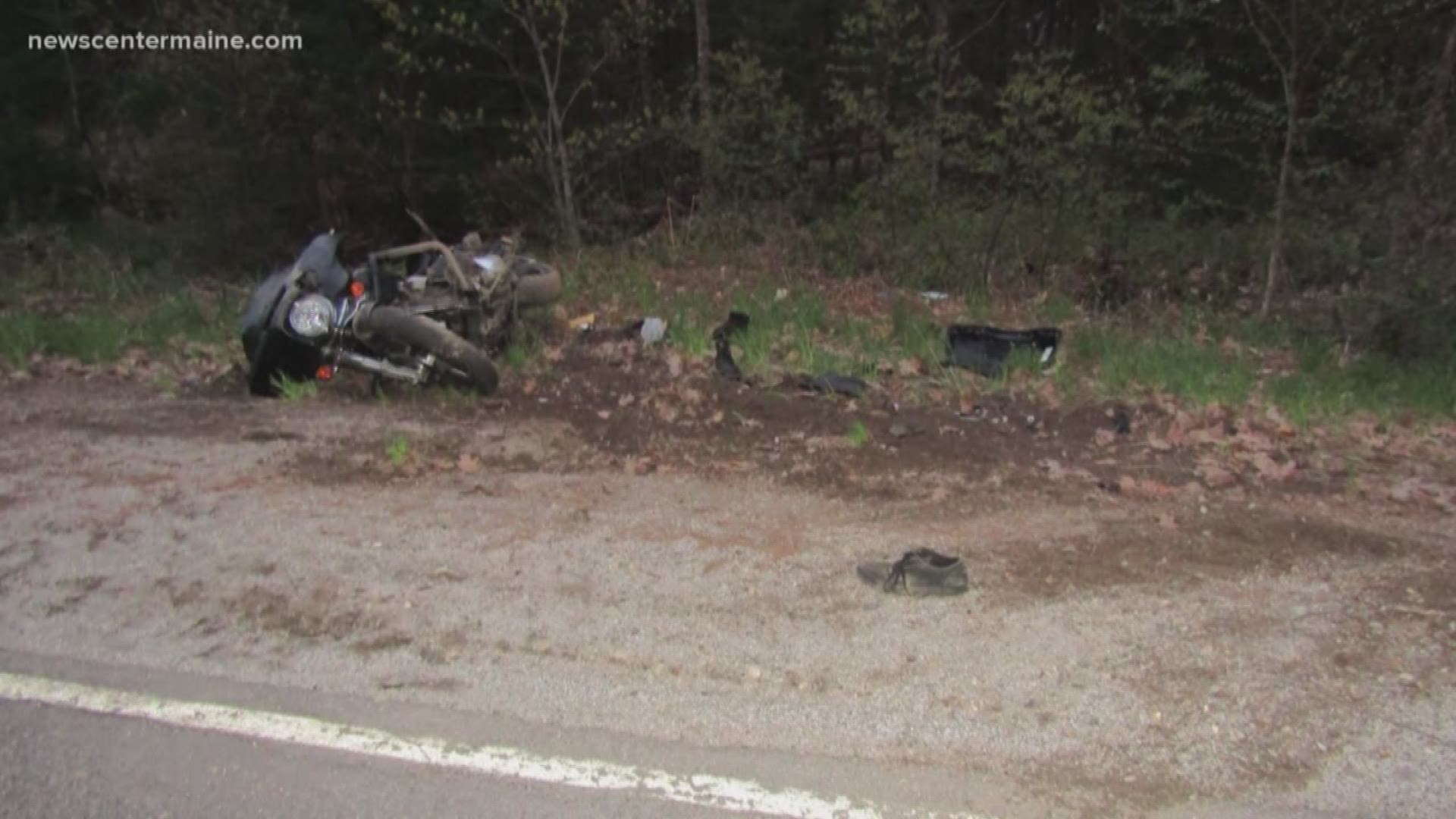 Two people are recovering from serious injuries in two separate motorcycle crashes in southern Maine.