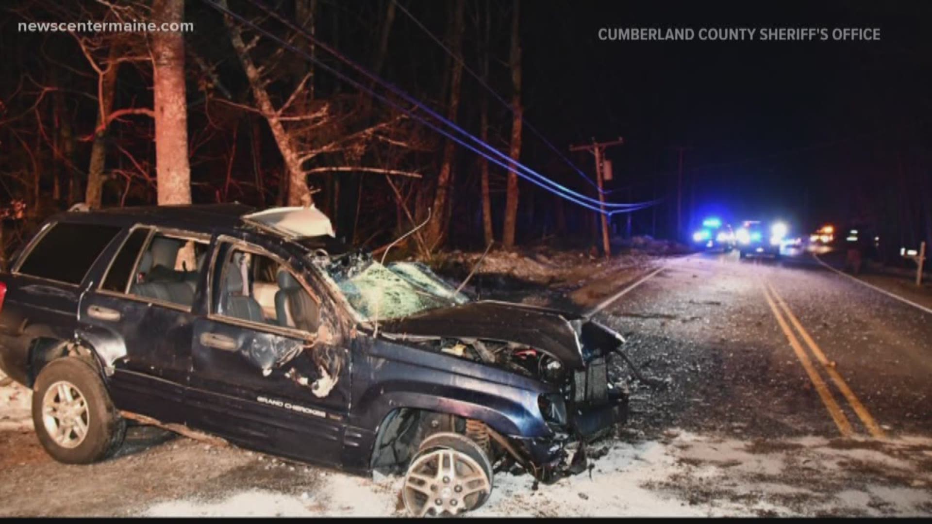 Standish police chase ends in crash