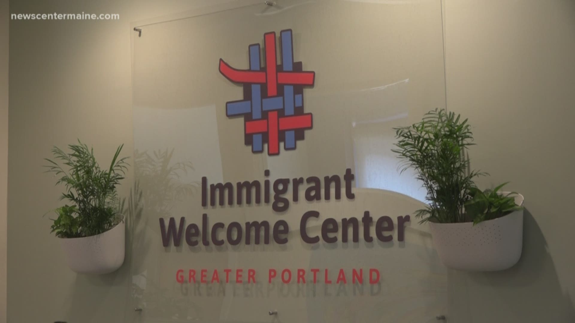 The Greater Portland Immigrant Welcome Center started a new course on Monday to help asylum seekers learn the English language.
