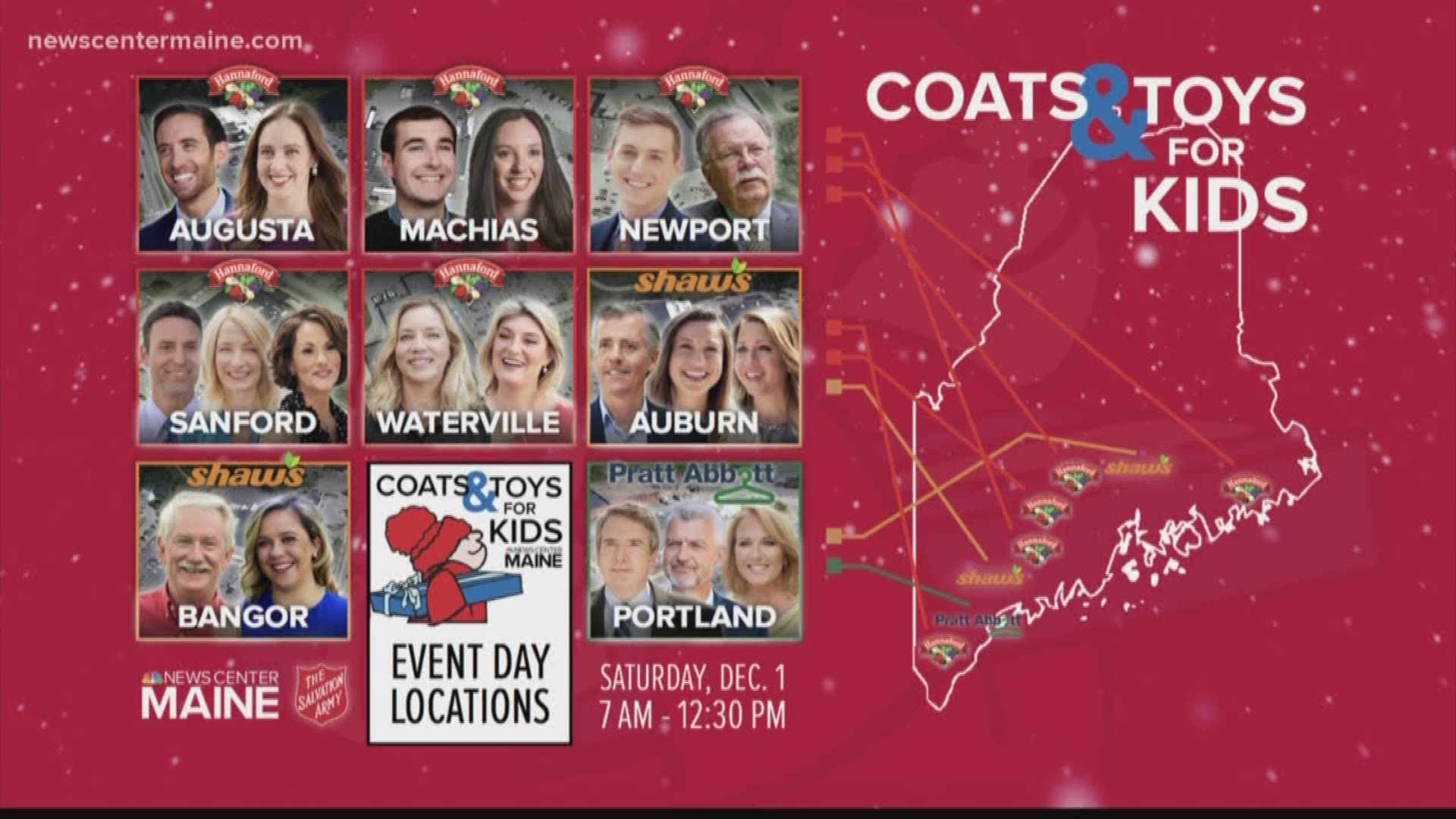 Coats & Toys for Kids Day is tomorrow, Dec. 1