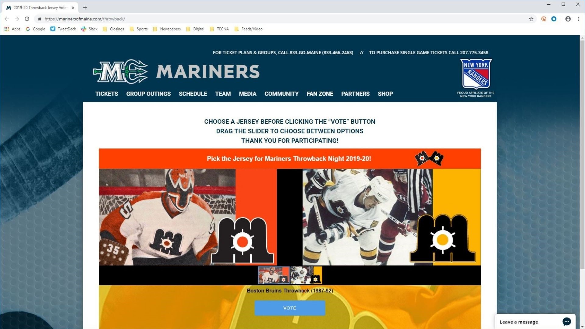 Alternate jerseys show Maine Mariners' smashin' sense of fashion