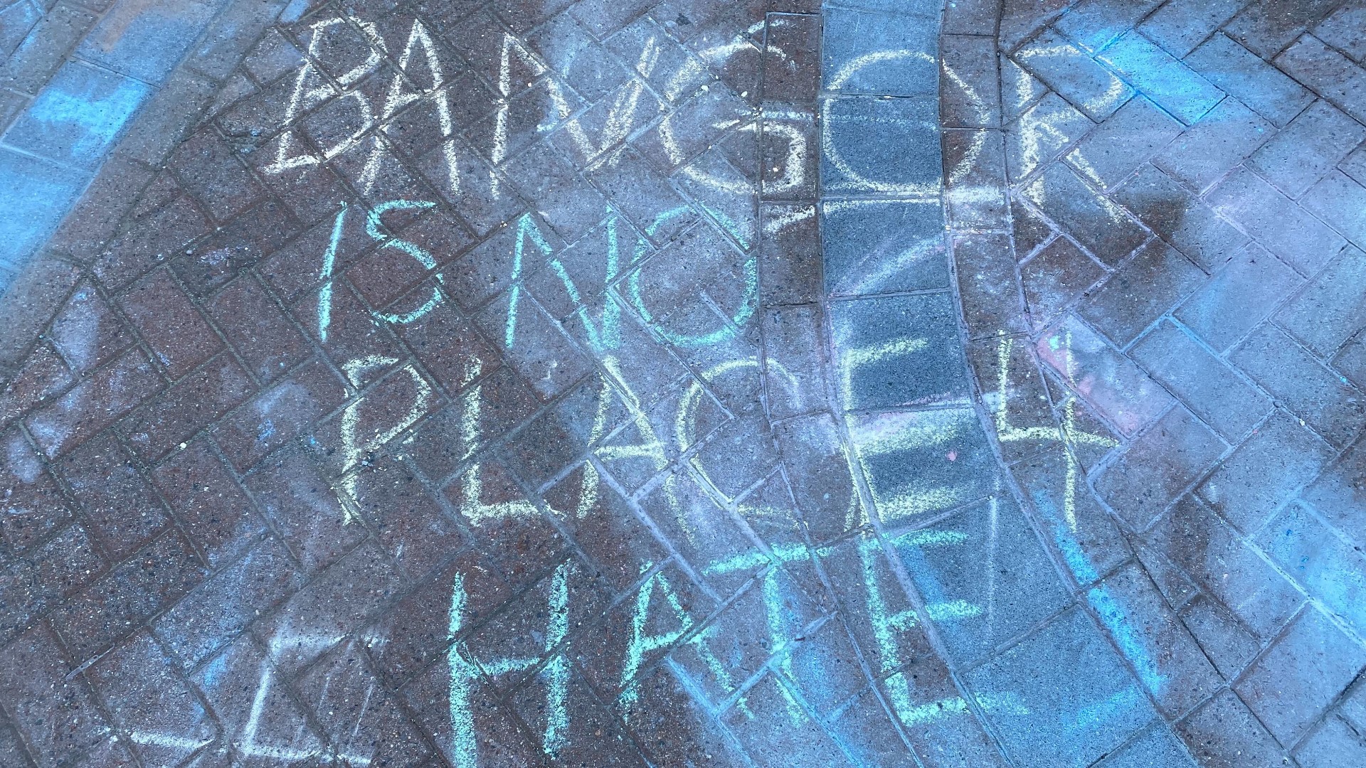 An incident over the weekend is leaving Bangor residents in a debate over free speech.