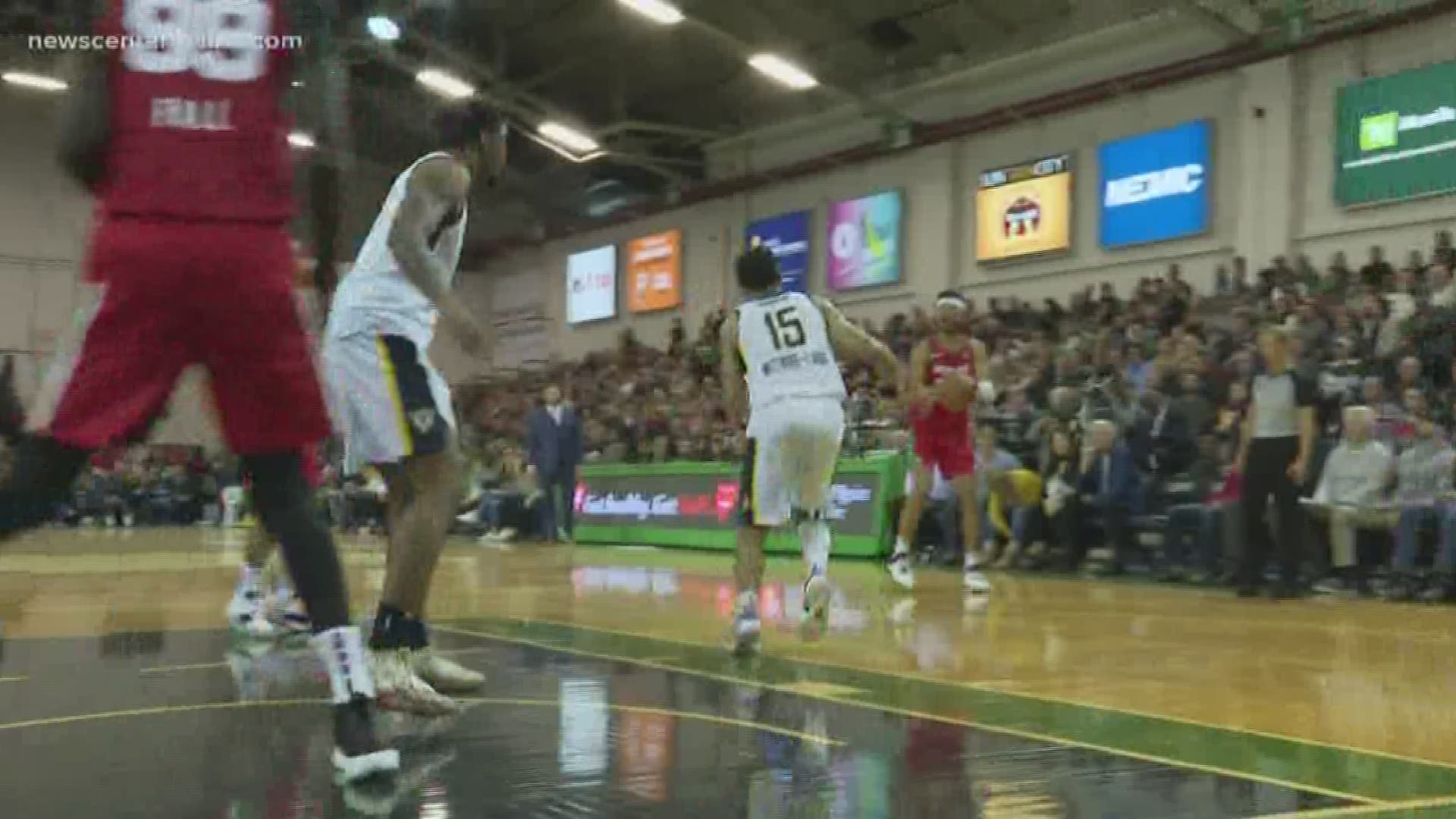 Fans came to the Portland Expo to see Tacko Fall, but they witnessed an entire team hit its stride as the Red Claws played their first home game on Nov. 15, 2019.