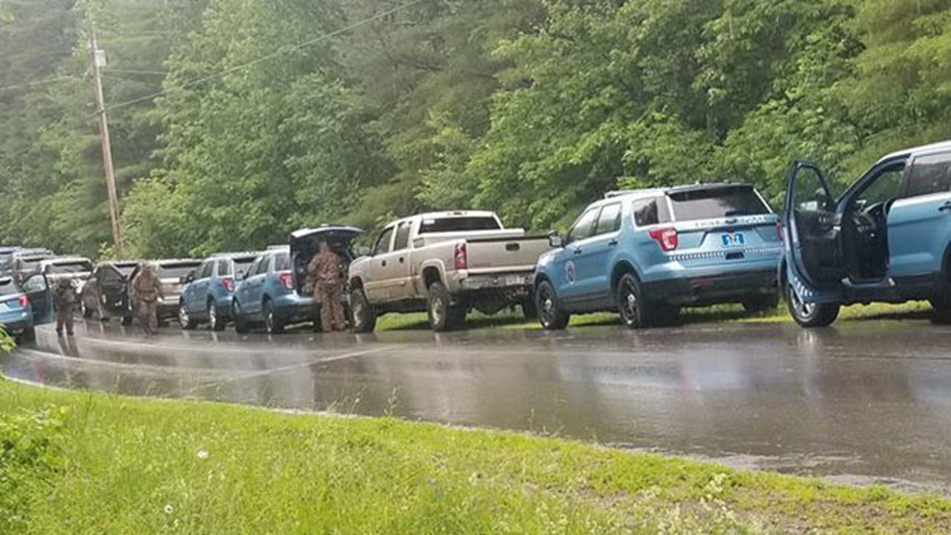 Standoff in Dixmont ends after 20 hours, one man in custody