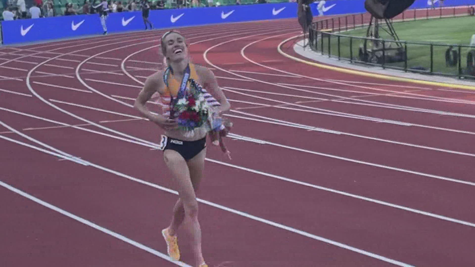 Sanford native, Rachel Schneider, qualified for the 5 thousand meter race in the Tokyo Olympics on Monday.