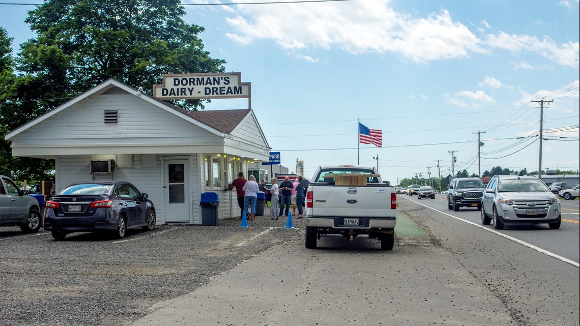 Maine, local, ice cream, homemade, midcoast