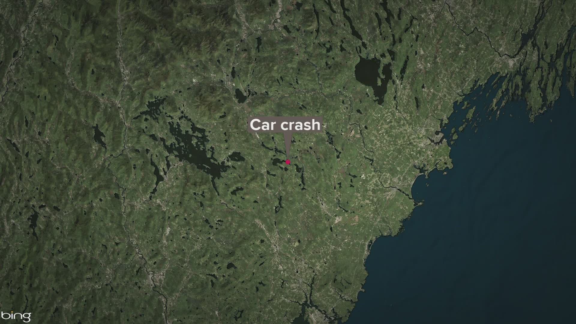 Police are investigating a late-night car crash in Acton that left a man dead and a woman in critical condition.