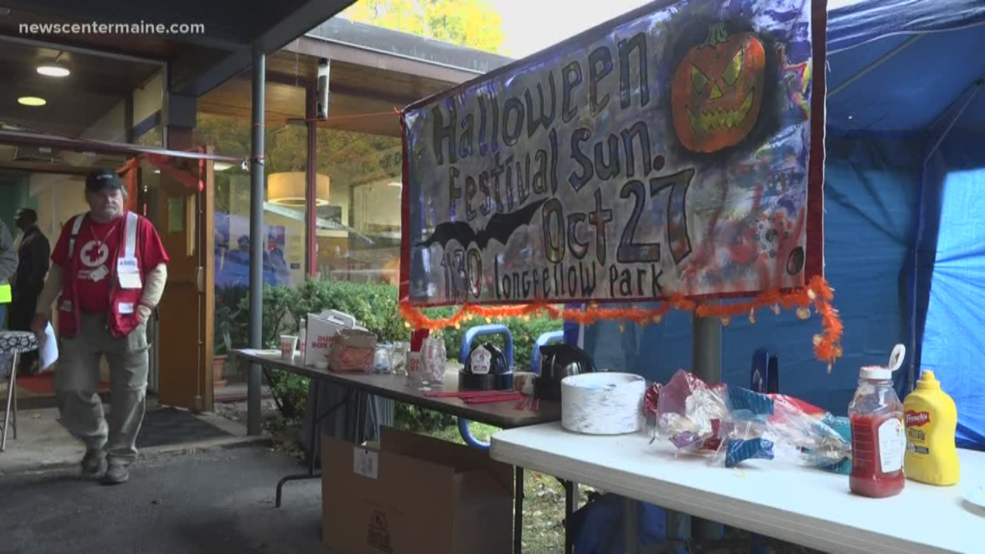 People came together in Portland today for the Halloween Fire Prevention Festival, to celebrate Halloween and learn about fire safety.