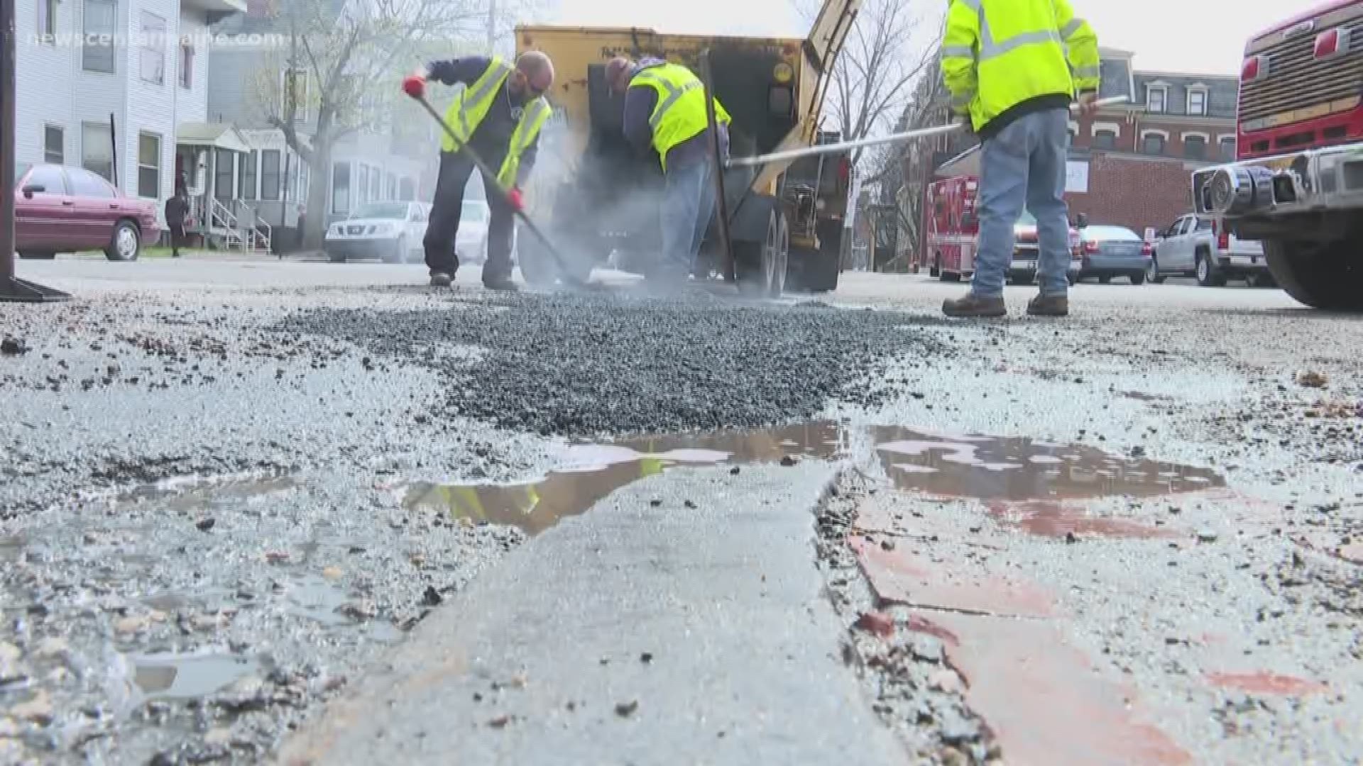 'Pothole pain' after a rough winter is statewide in Maine.